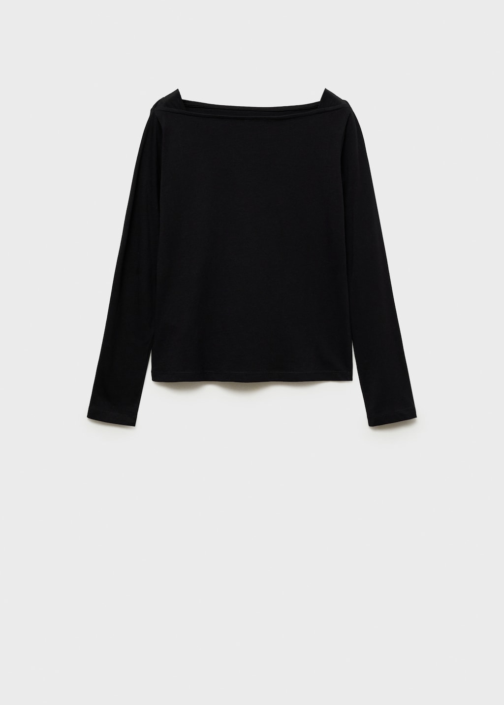 Cotton boat neck t-shirt - Women | MANGO USA Cotton boat neck t-shirt - Women | MANGO USA