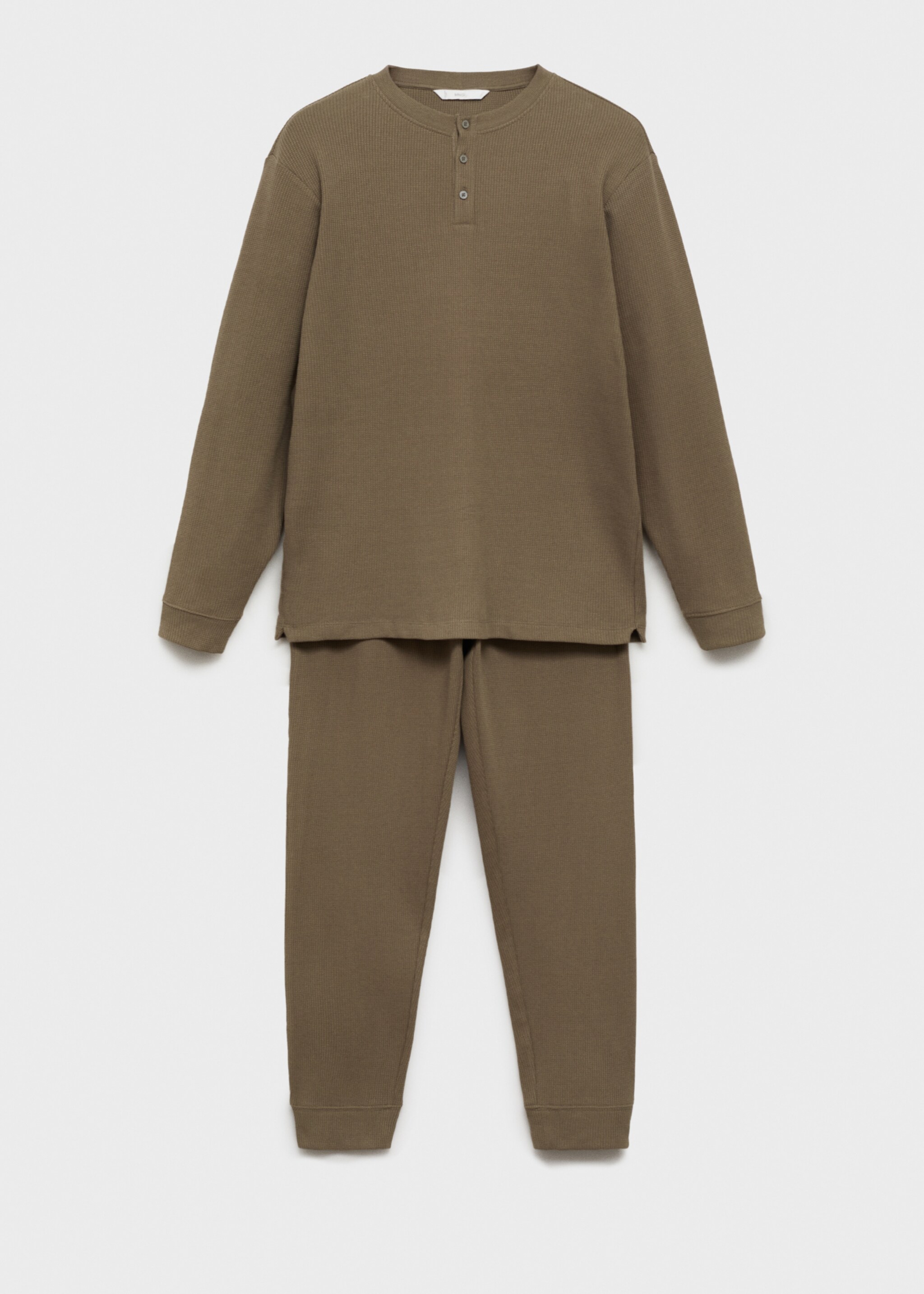 Cotton structured pyjama pack - Article without model