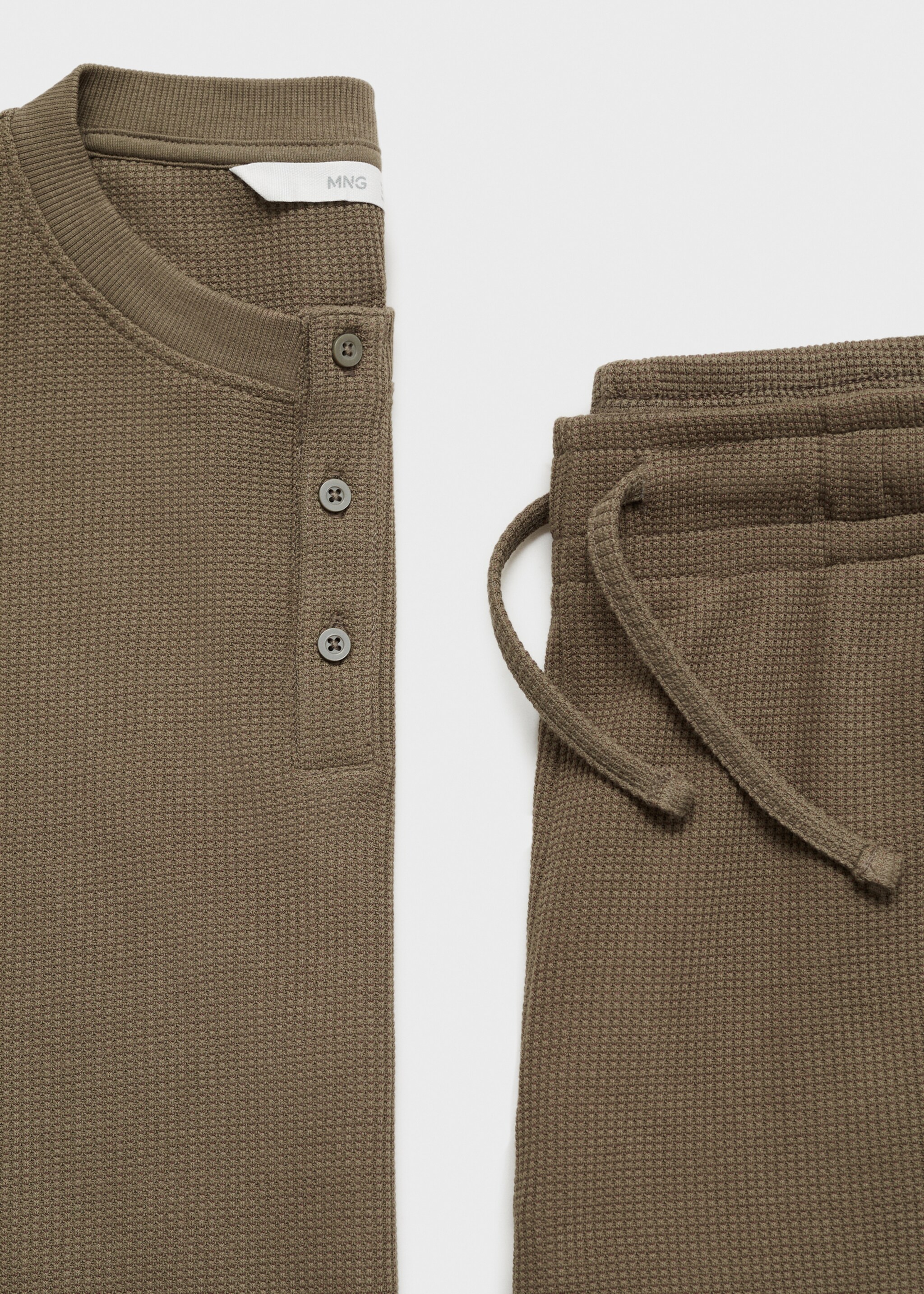 Cotton structured pyjama pack - Details of the article 8