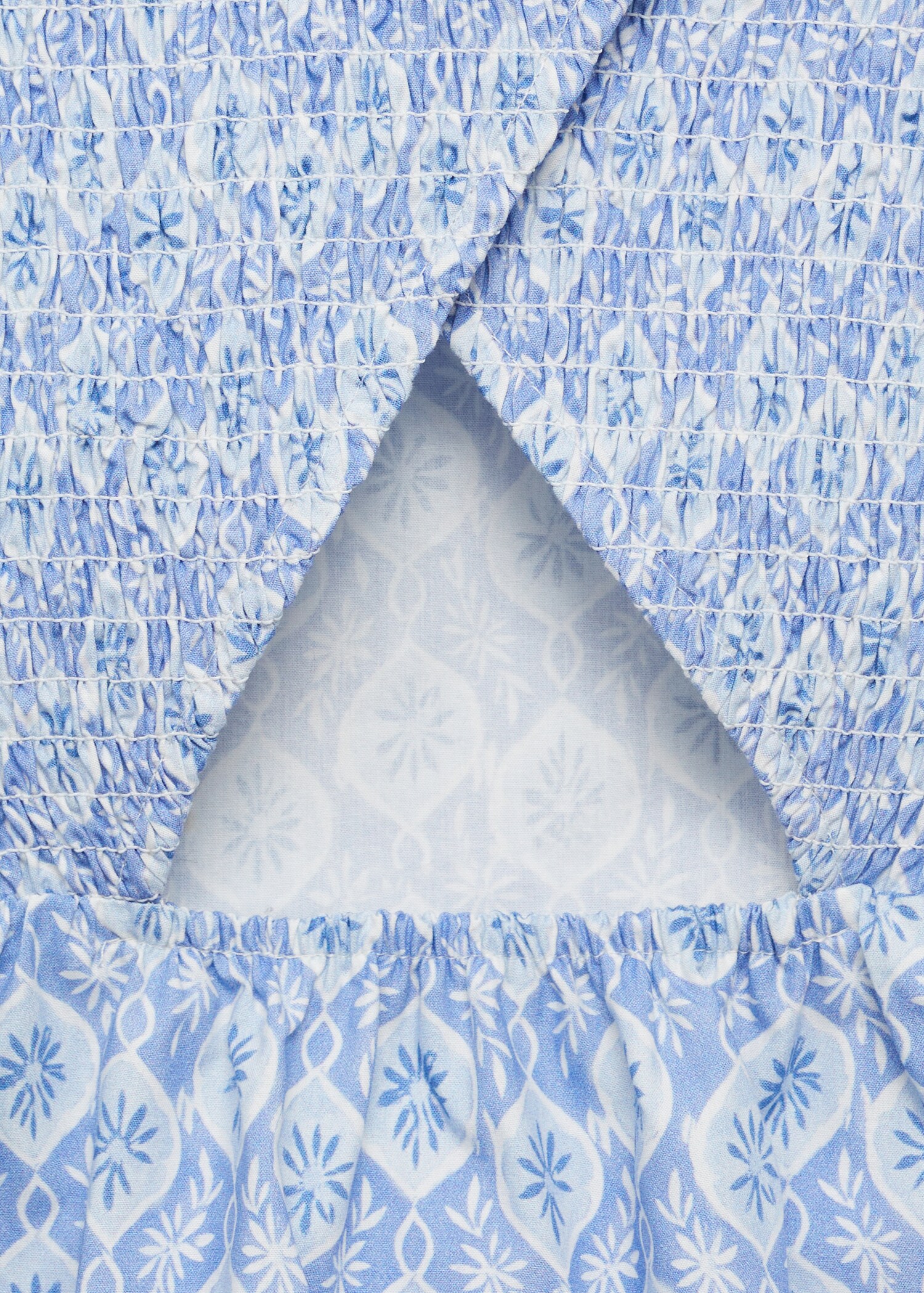 Robe imprimée volantée - Détail de l'article 0