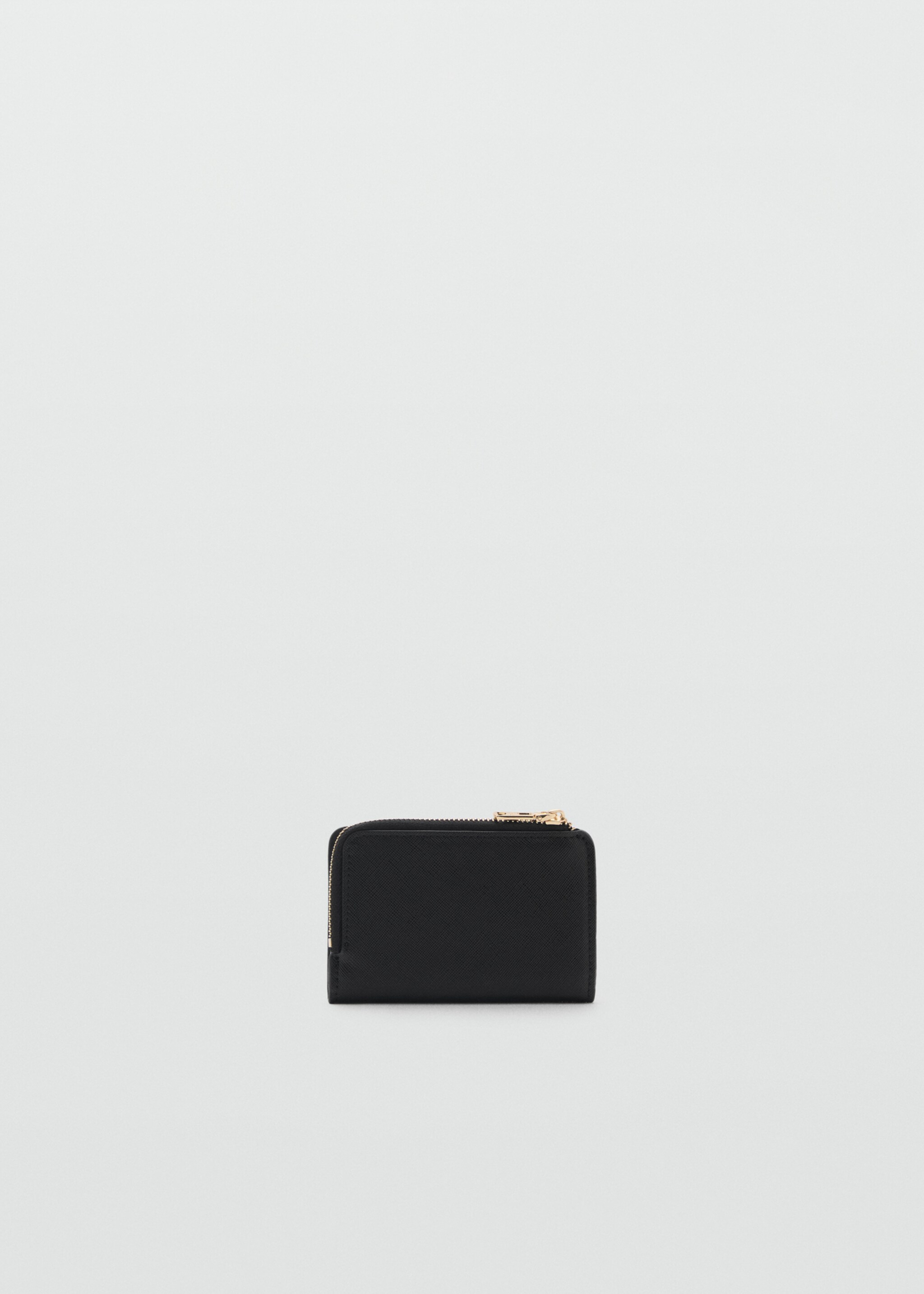 Leather-effect wallet - Medium plane