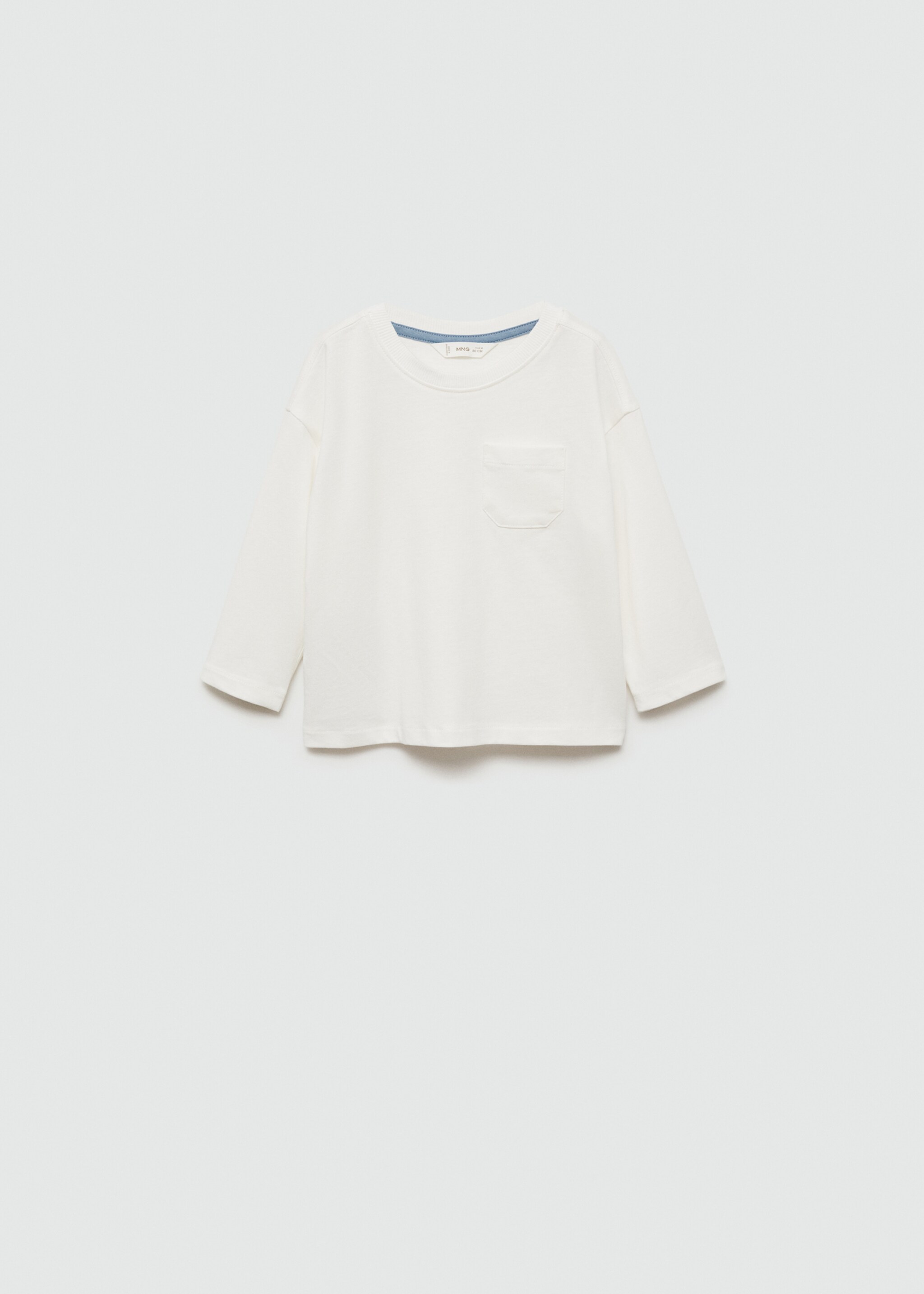 T-shirt poche plaquée - Article sans modèle
