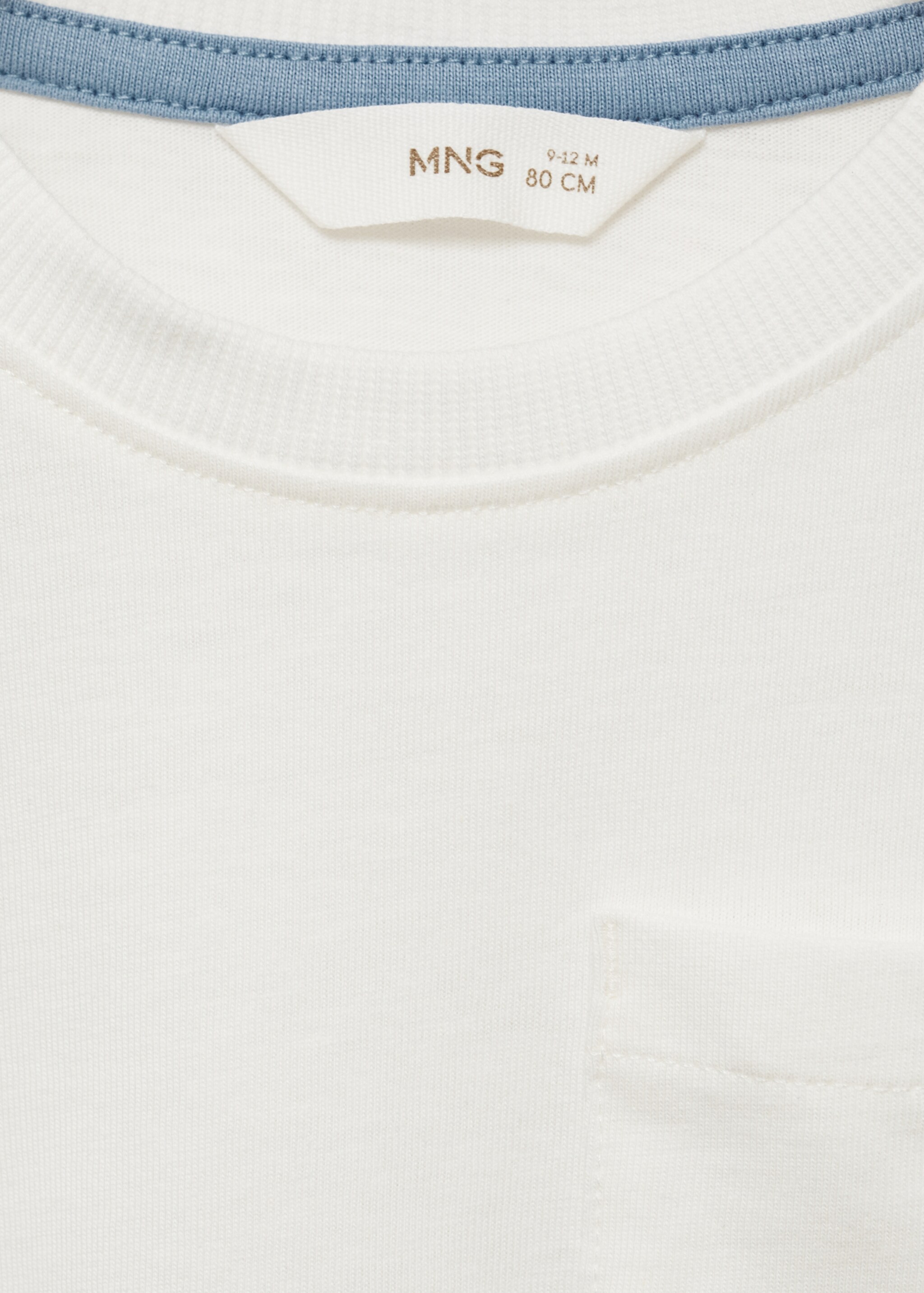 T-shirt poche plaquée - Détail de l'article 8