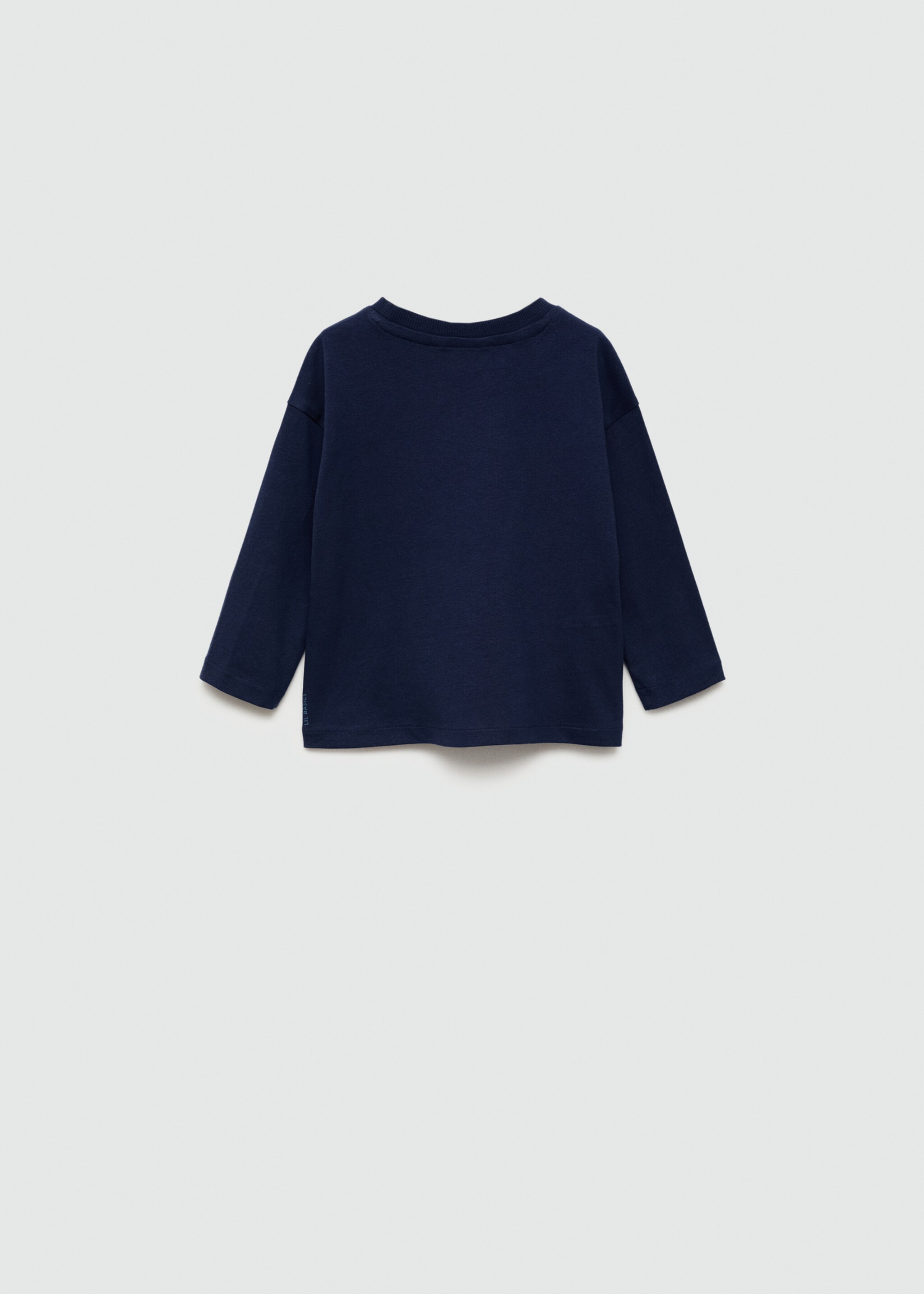 Patch pocket T-shirt - Reverse of the article