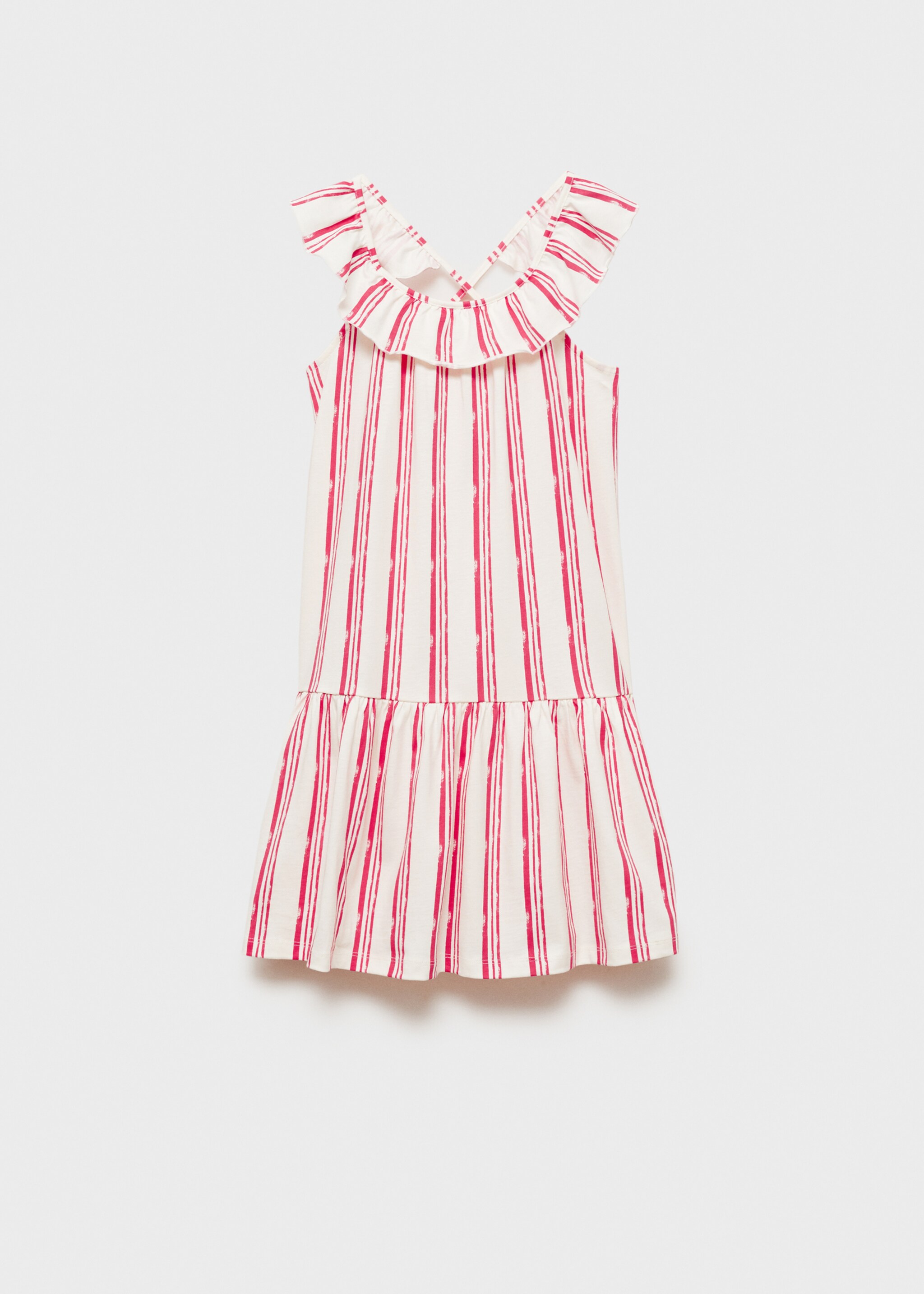 Robe coton à rayures - Article sans modèle