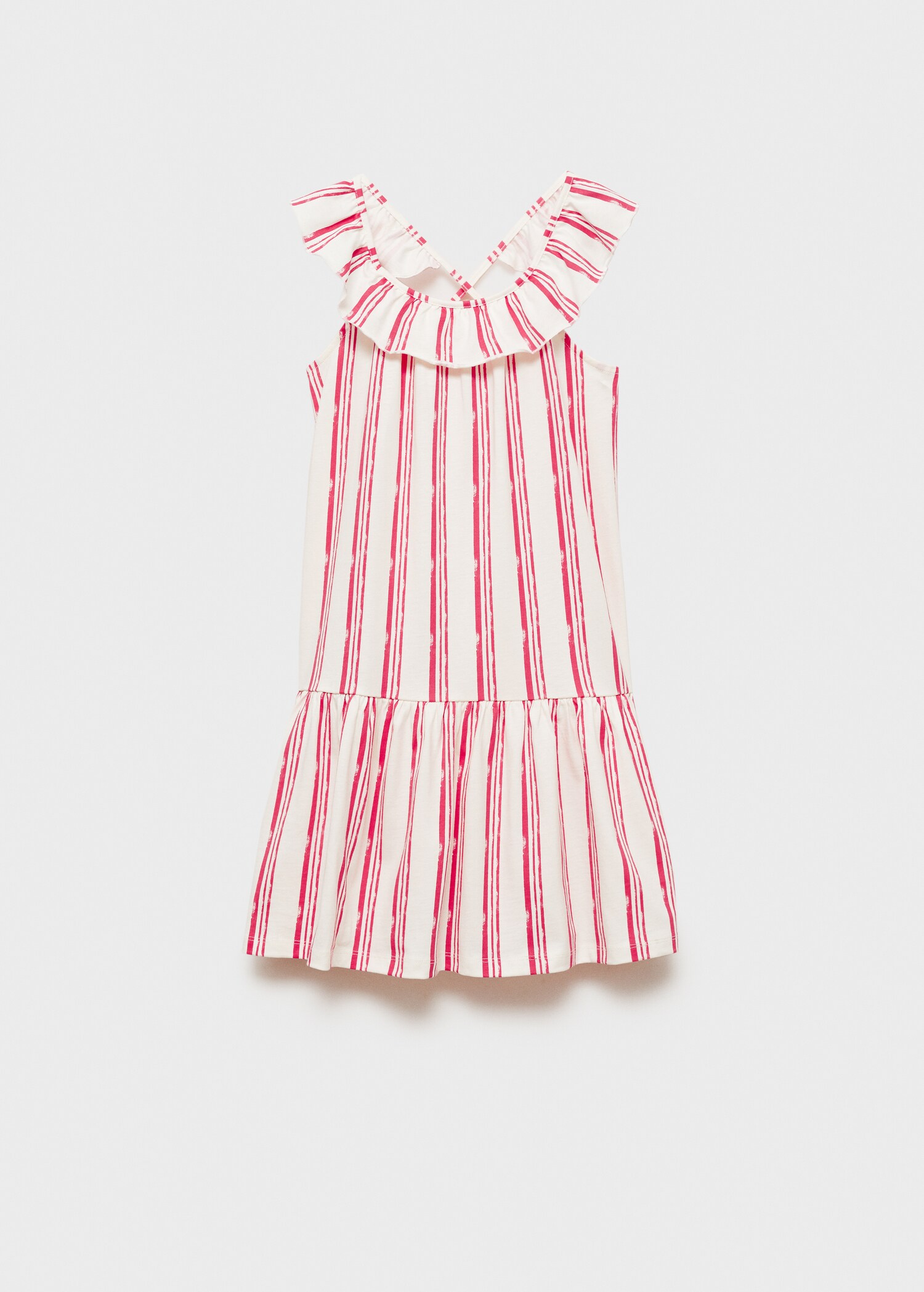Robe coton à rayures - Article sans modèle