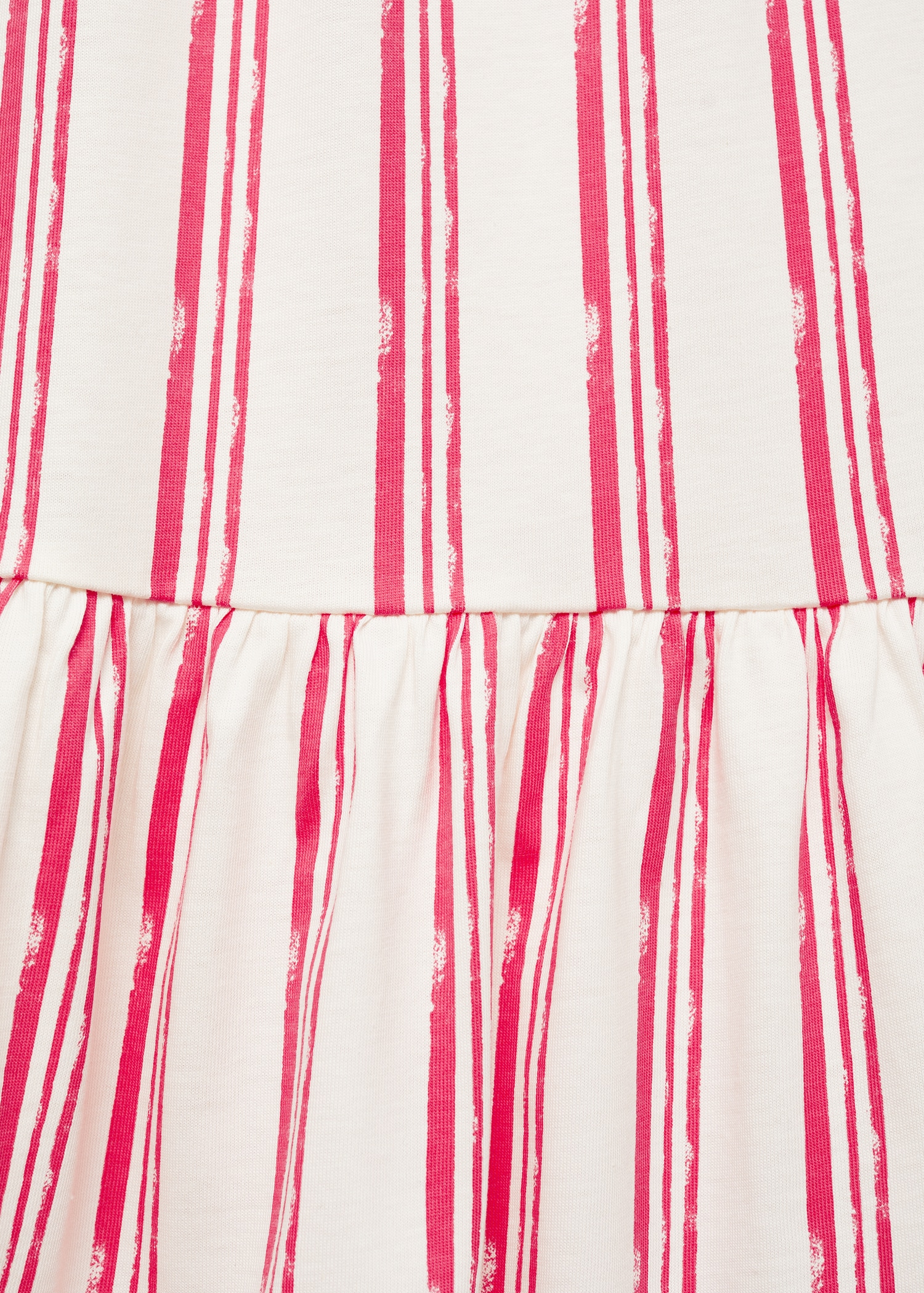 Striped cotton dress - Details of the article 0