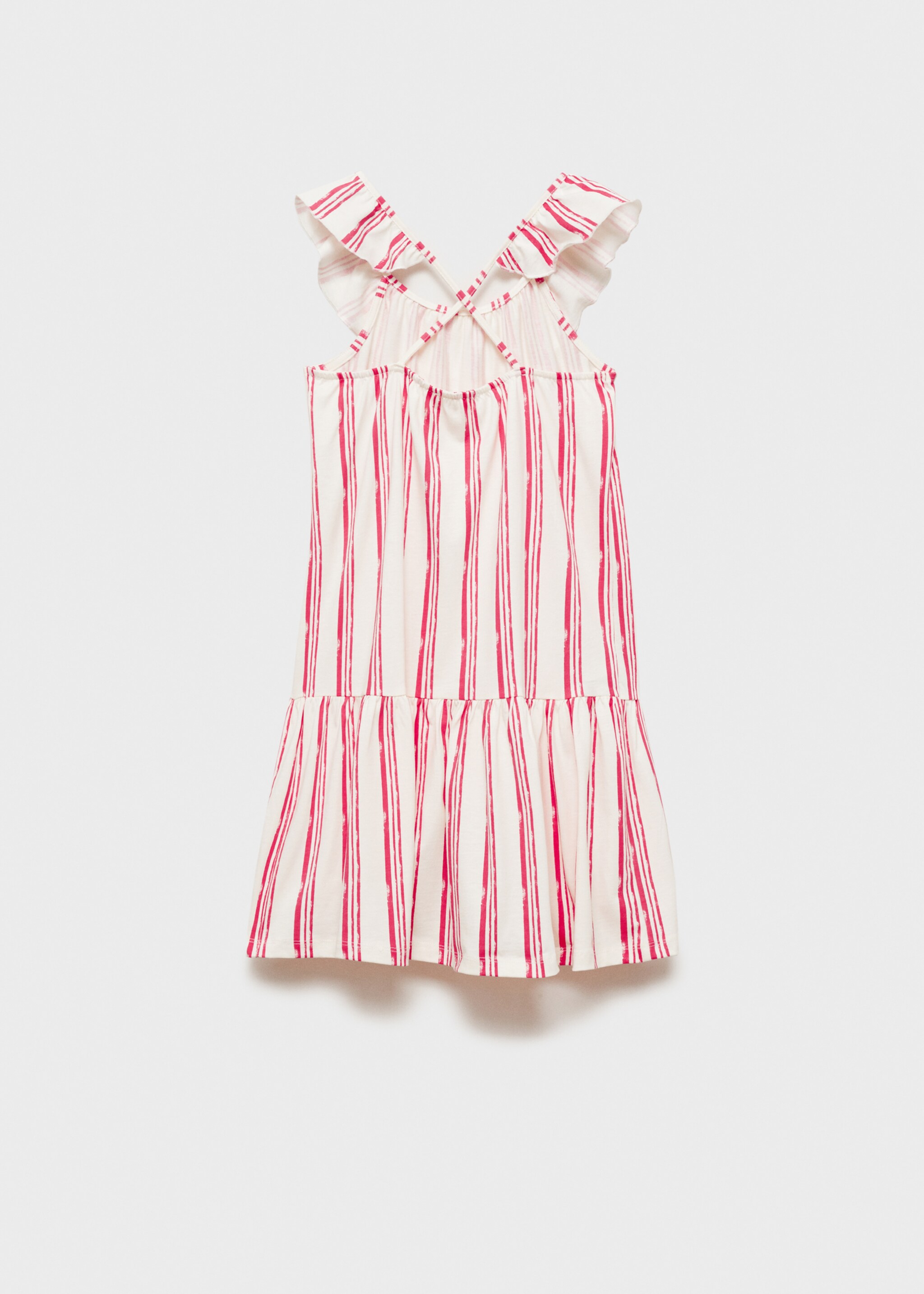 Robe coton à rayures - Verso de l’article