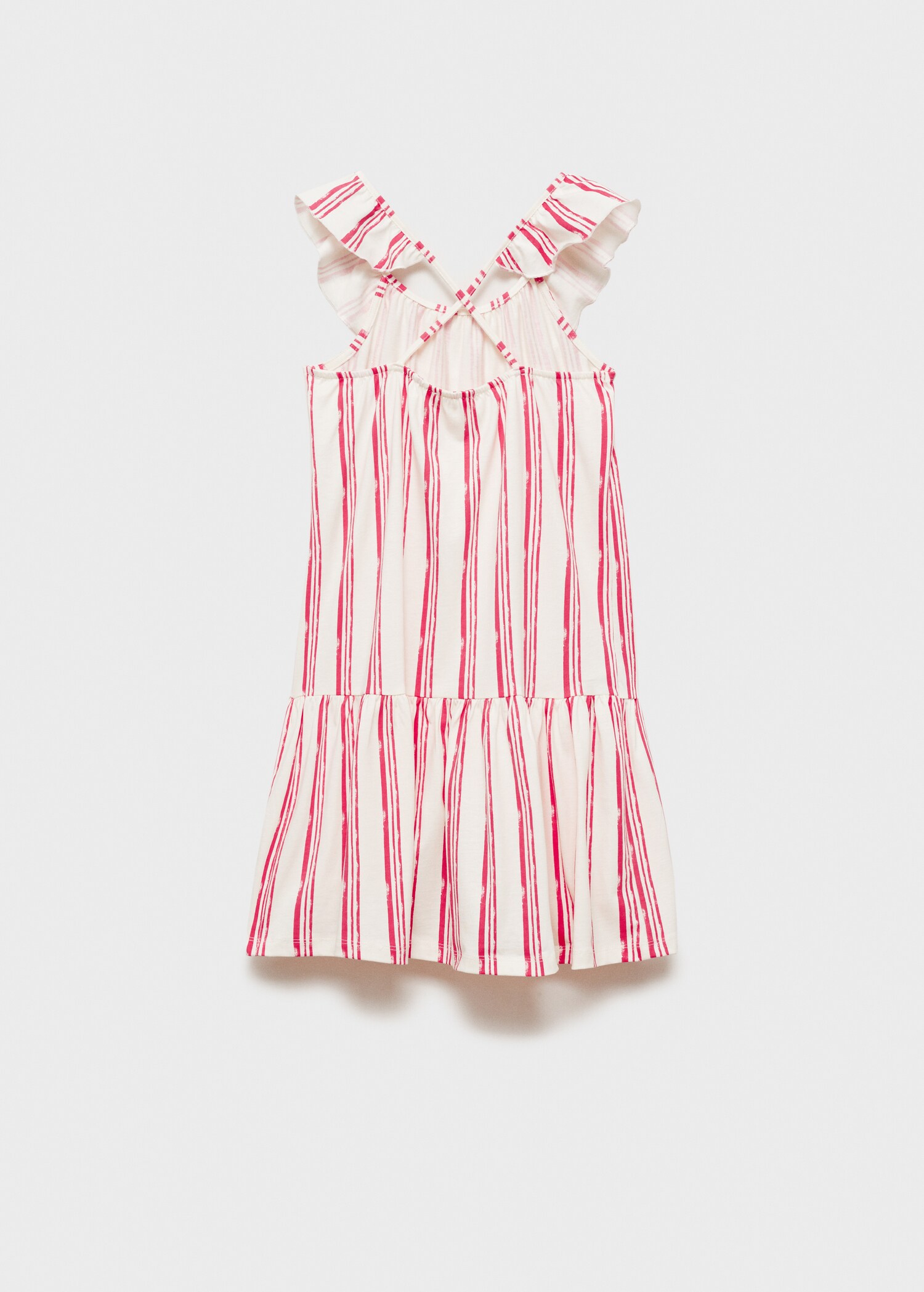Robe coton à rayures - Verso de l’article