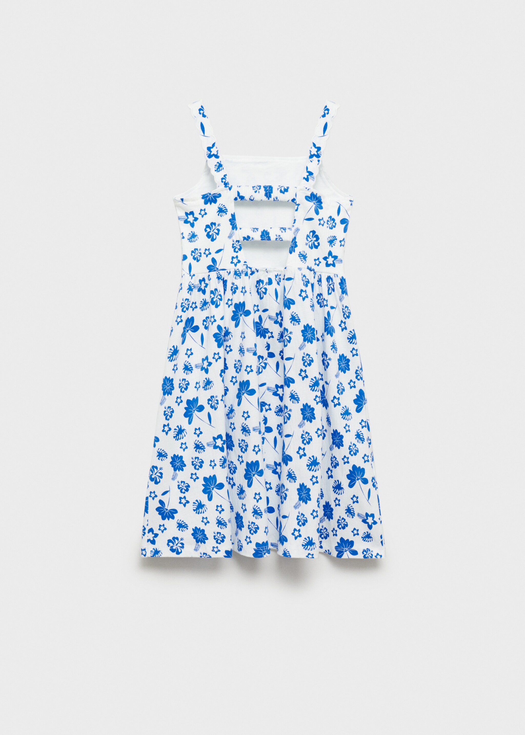 Robe à fleurs - Verso de l’article