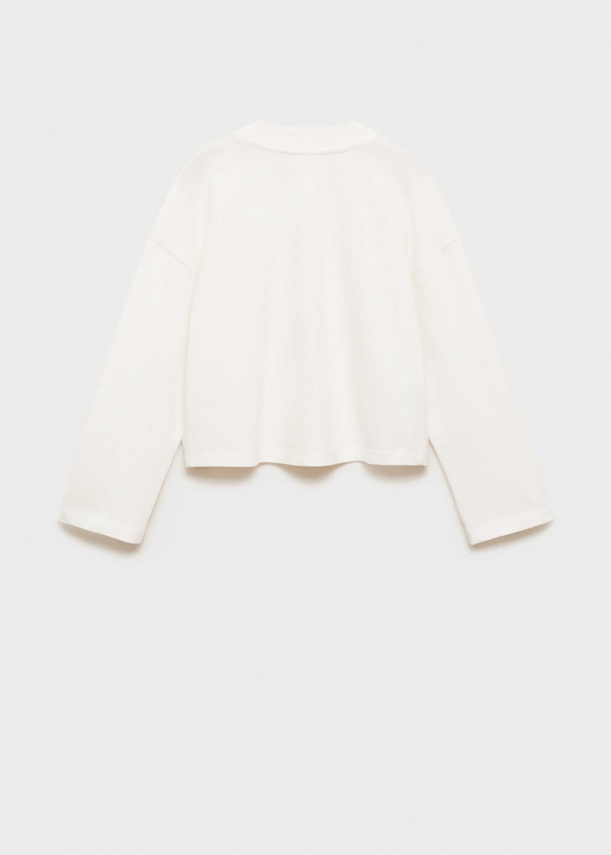 100% cotton t-shirt - Reverse of the article
