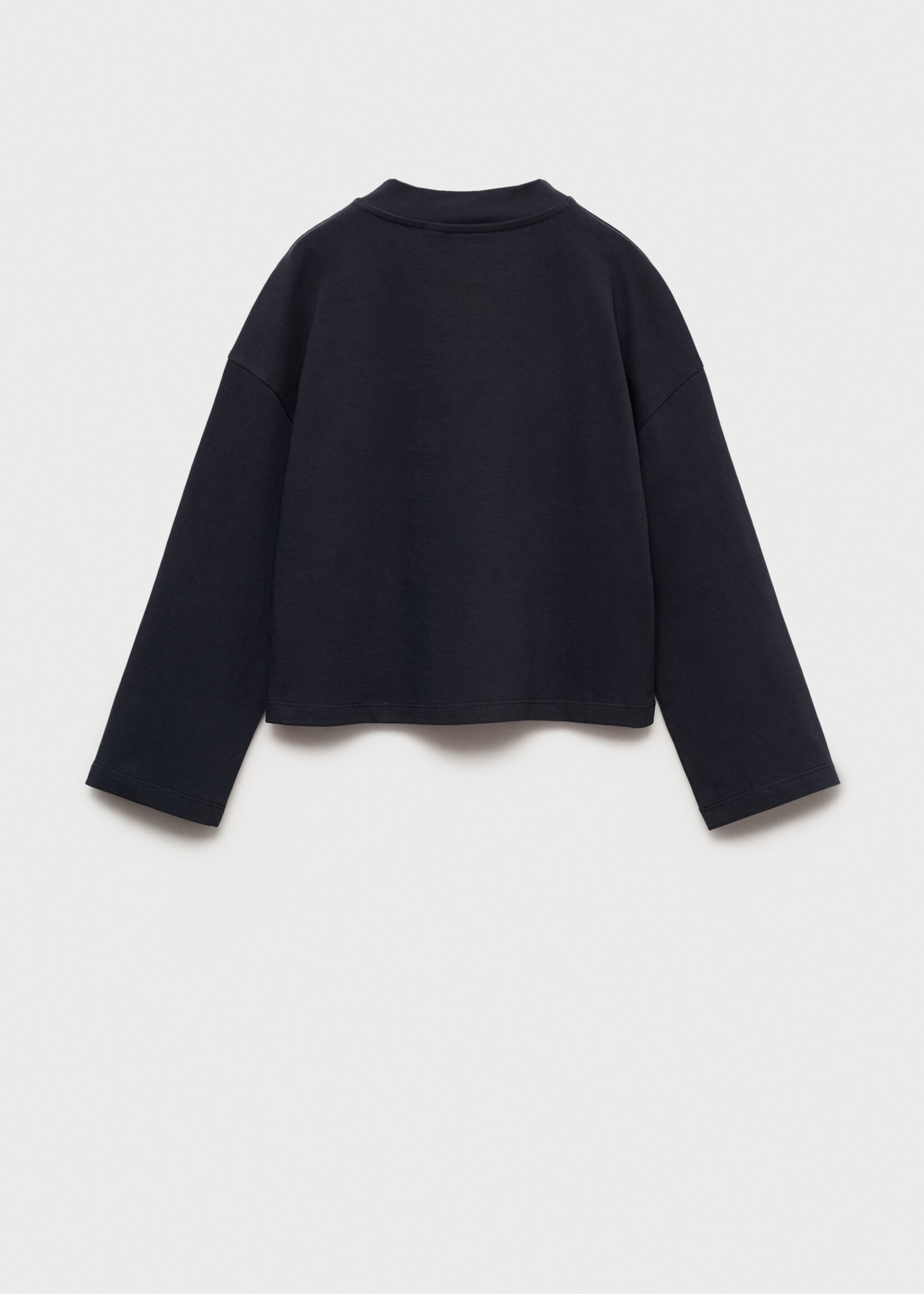 Plain cotton t-shirt - Reverse of the article