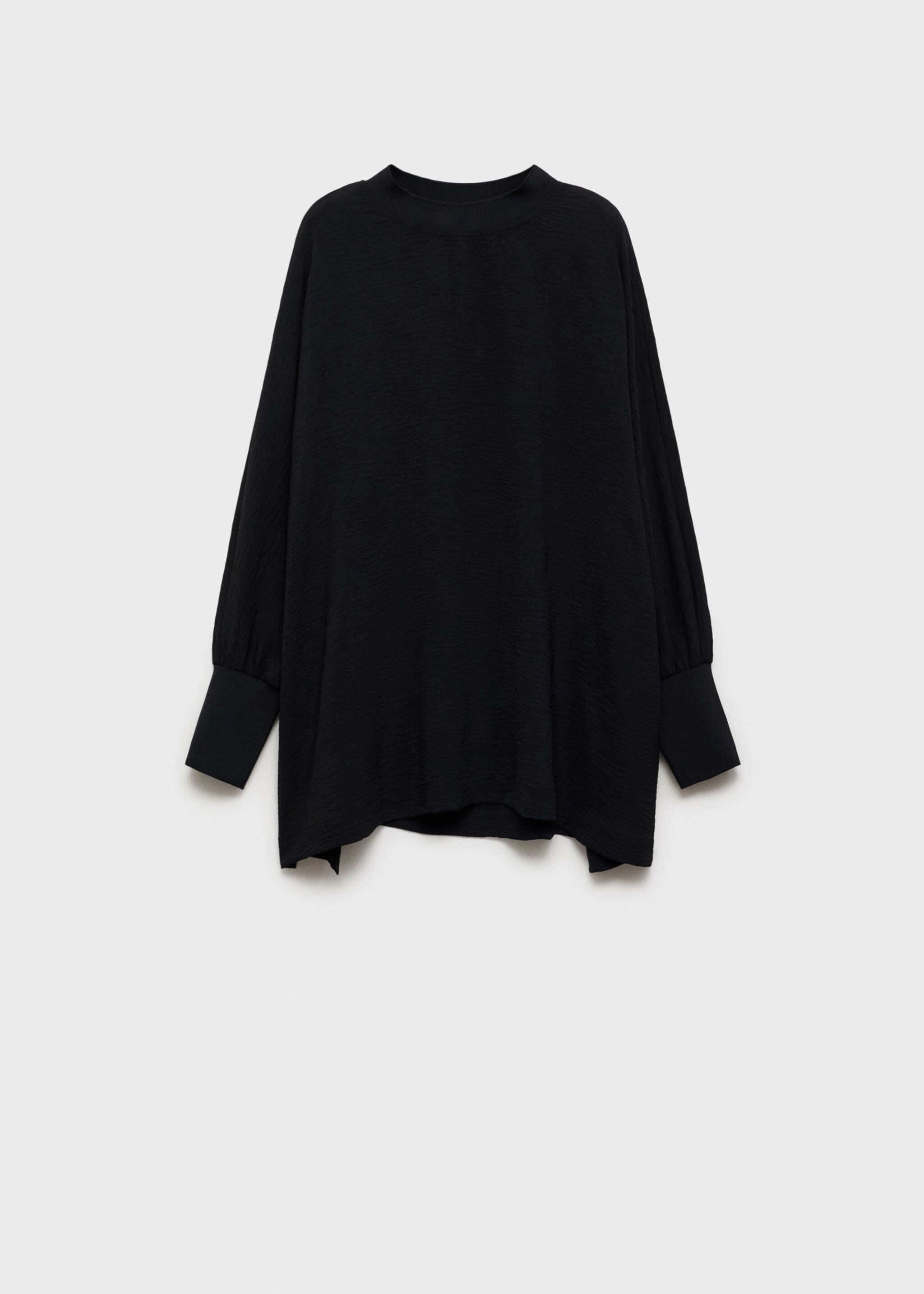 Oversized knitted sweatshirt - Article without model