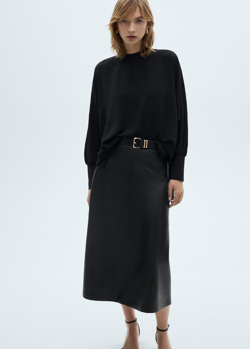 Oversized knitted sweatshirt - Women | MANGO USA Oversized knitted sweatshirt - Women | MANGO USA