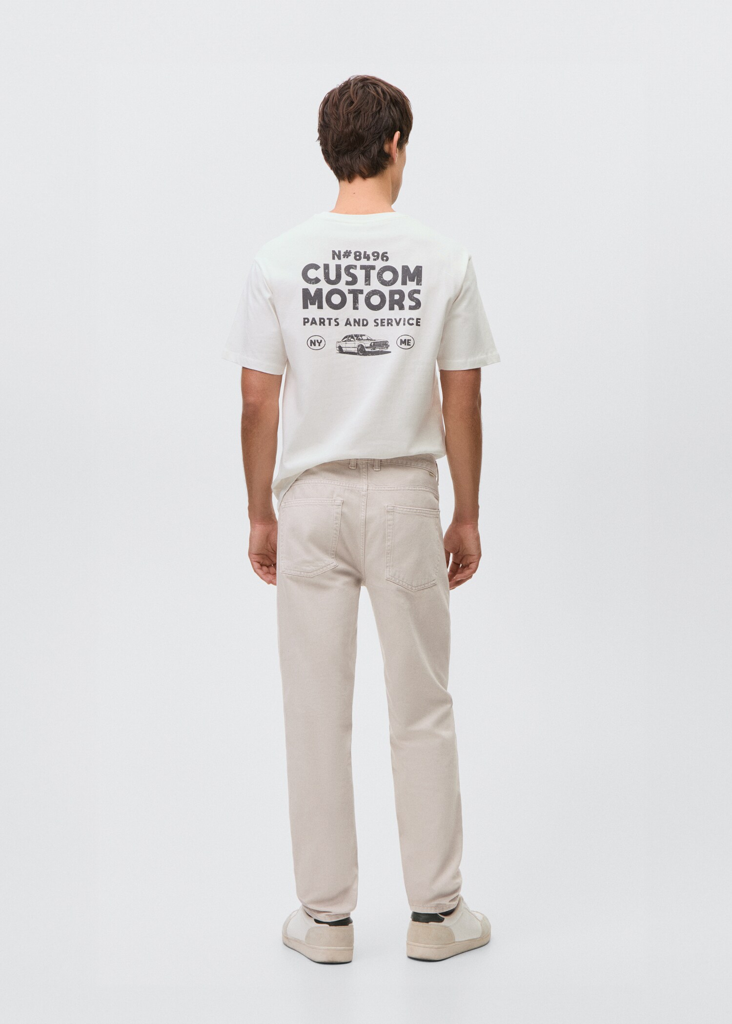 Regular-fit jeans - Reverse of the article