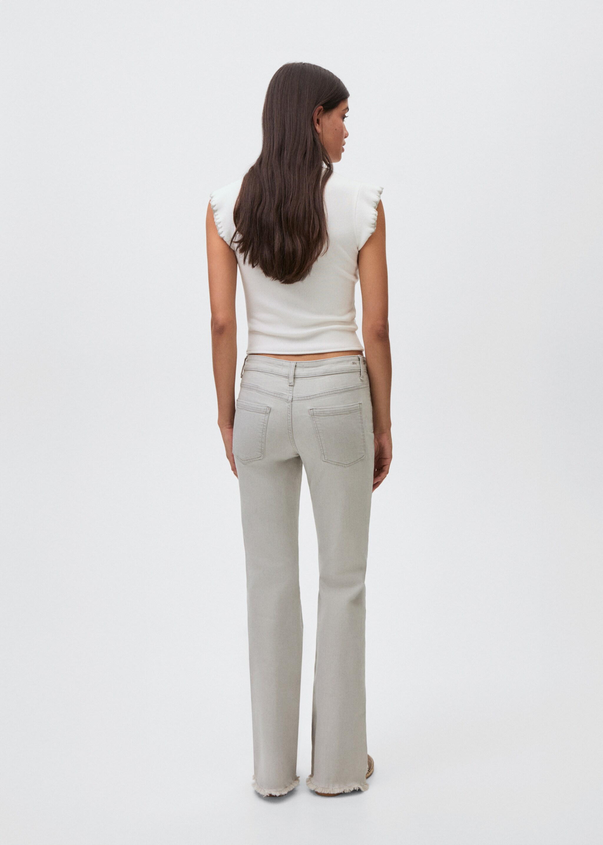 Jean taille basse coutures - Verso de l’article