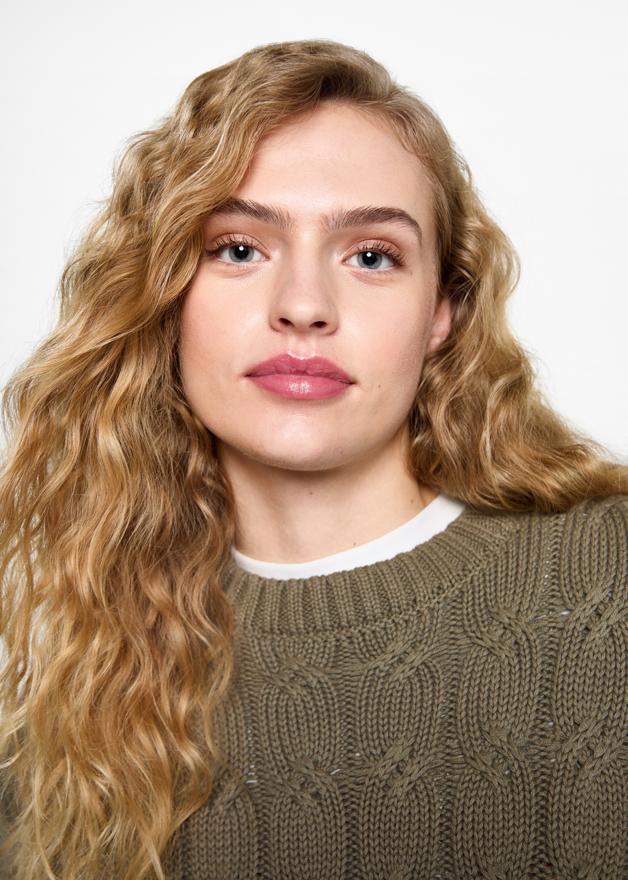 Pull-over maille torsadée - Détail de l'article 1