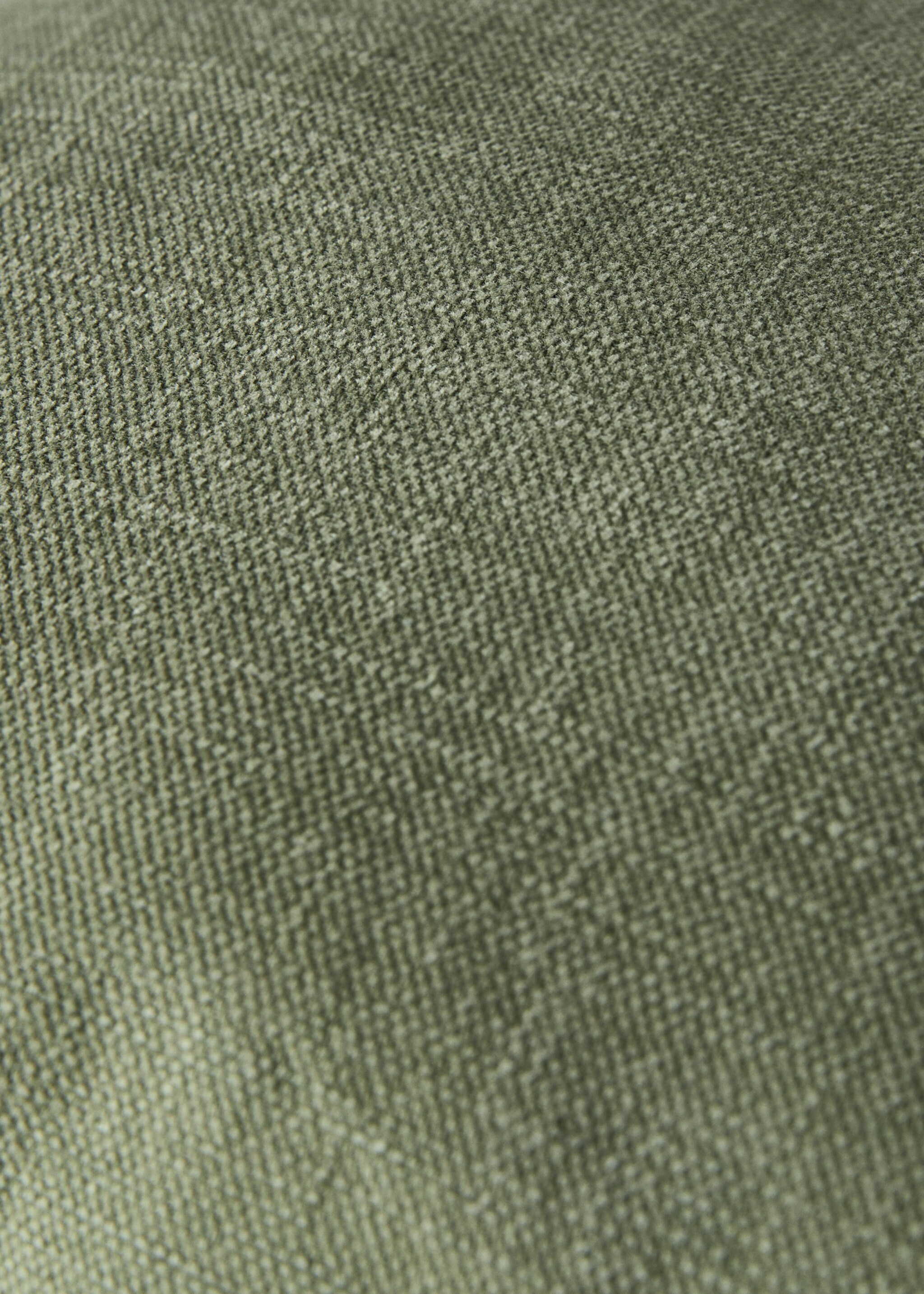 Cotton-linen cushion cover with overlock 50x50 cm - Details of the article 3