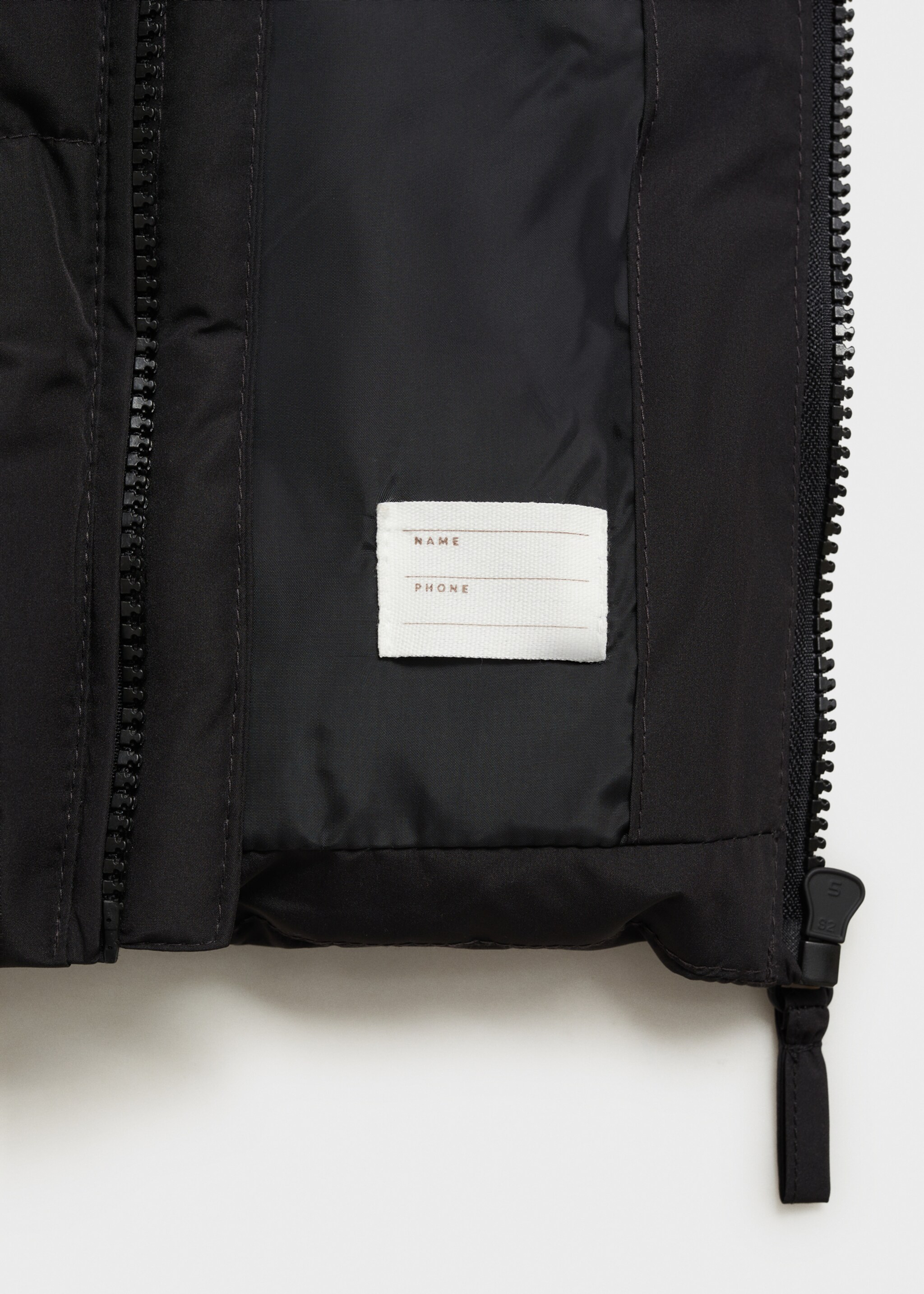 Long quilted gilet - Details of the article 0
