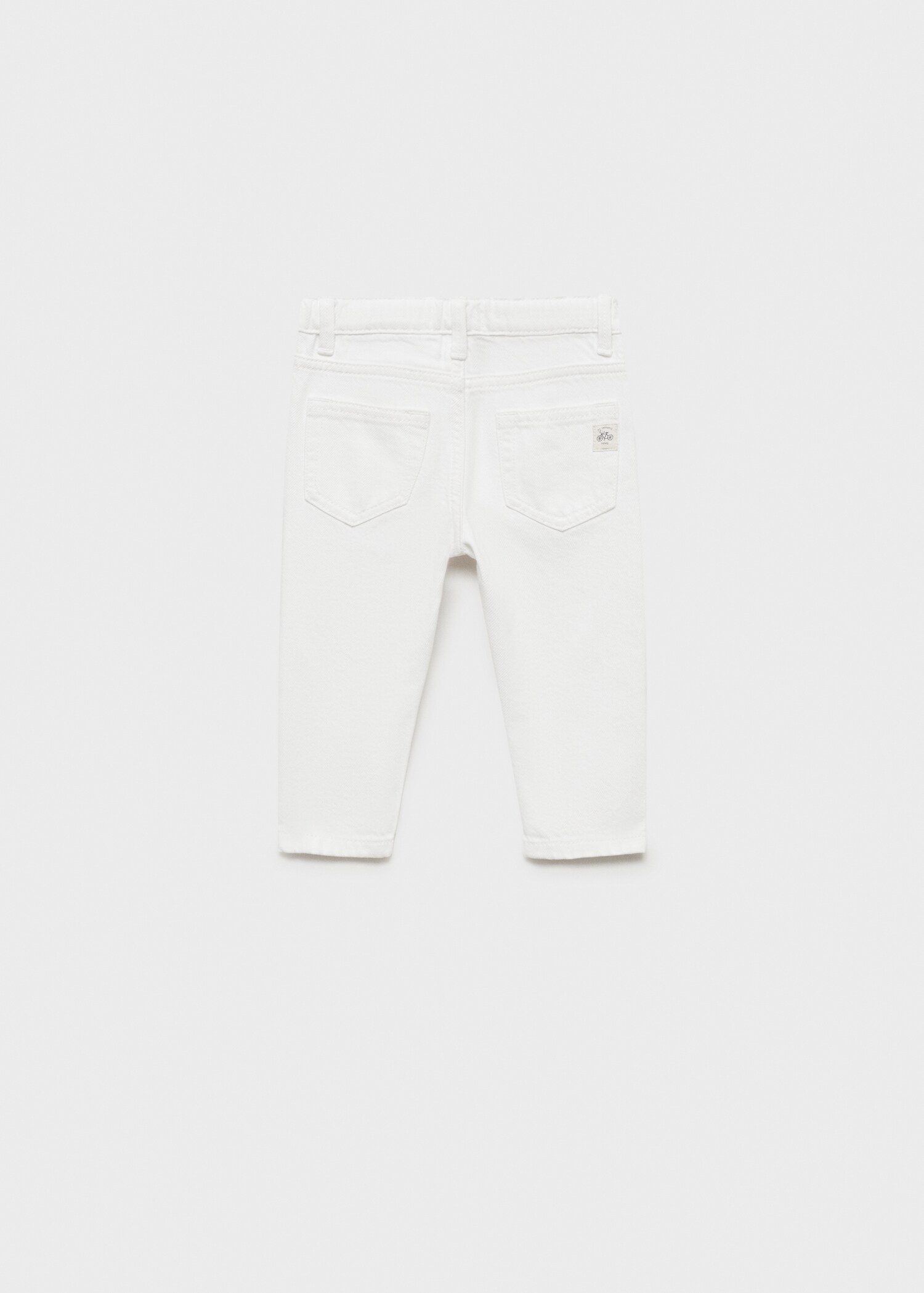 Ripped details skinny-fit jeans - Reverse of the article