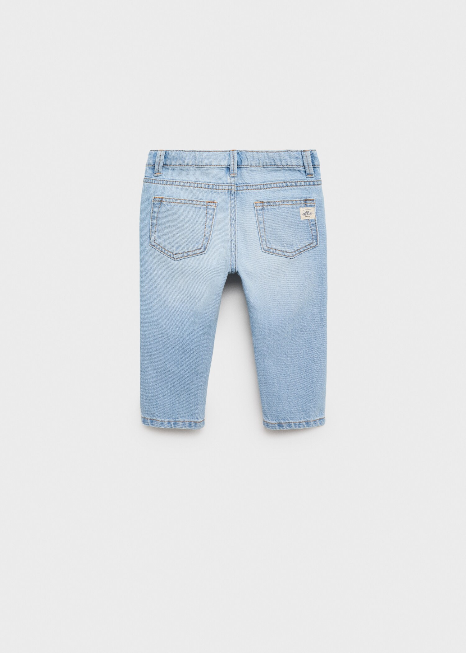 Ripped details skinny-fit jeans - Reverse of the article