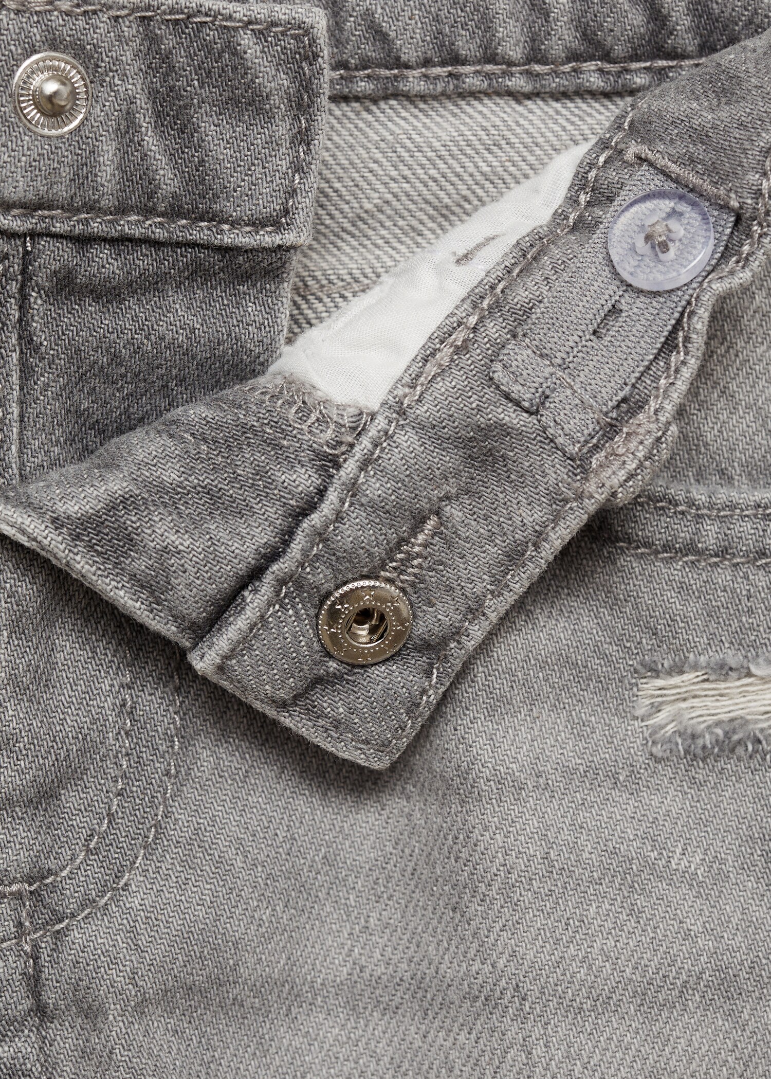 Ripped details skinny-fit jeans - Details of the article 8