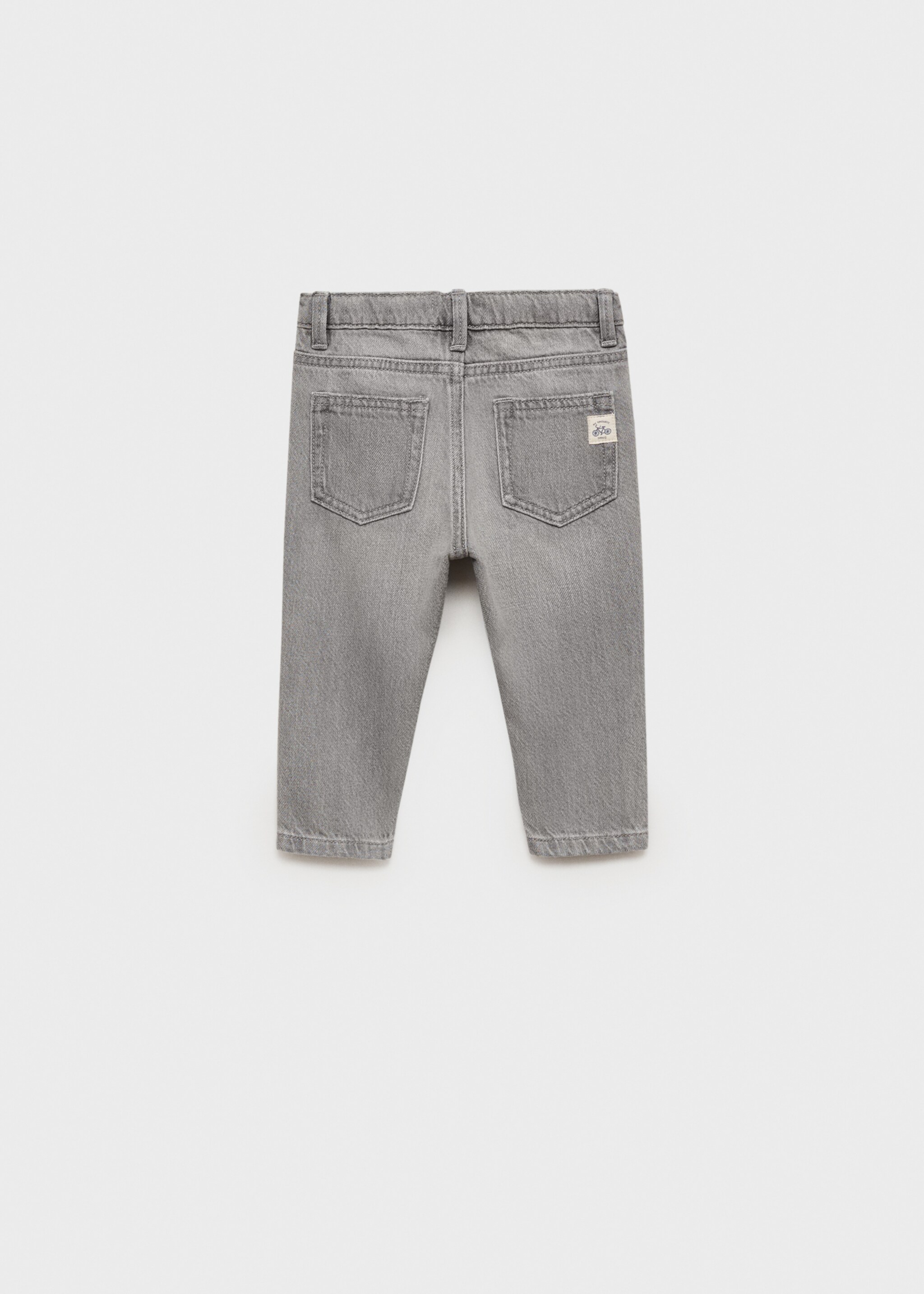 Ripped details skinny-fit jeans - Reverse of the article