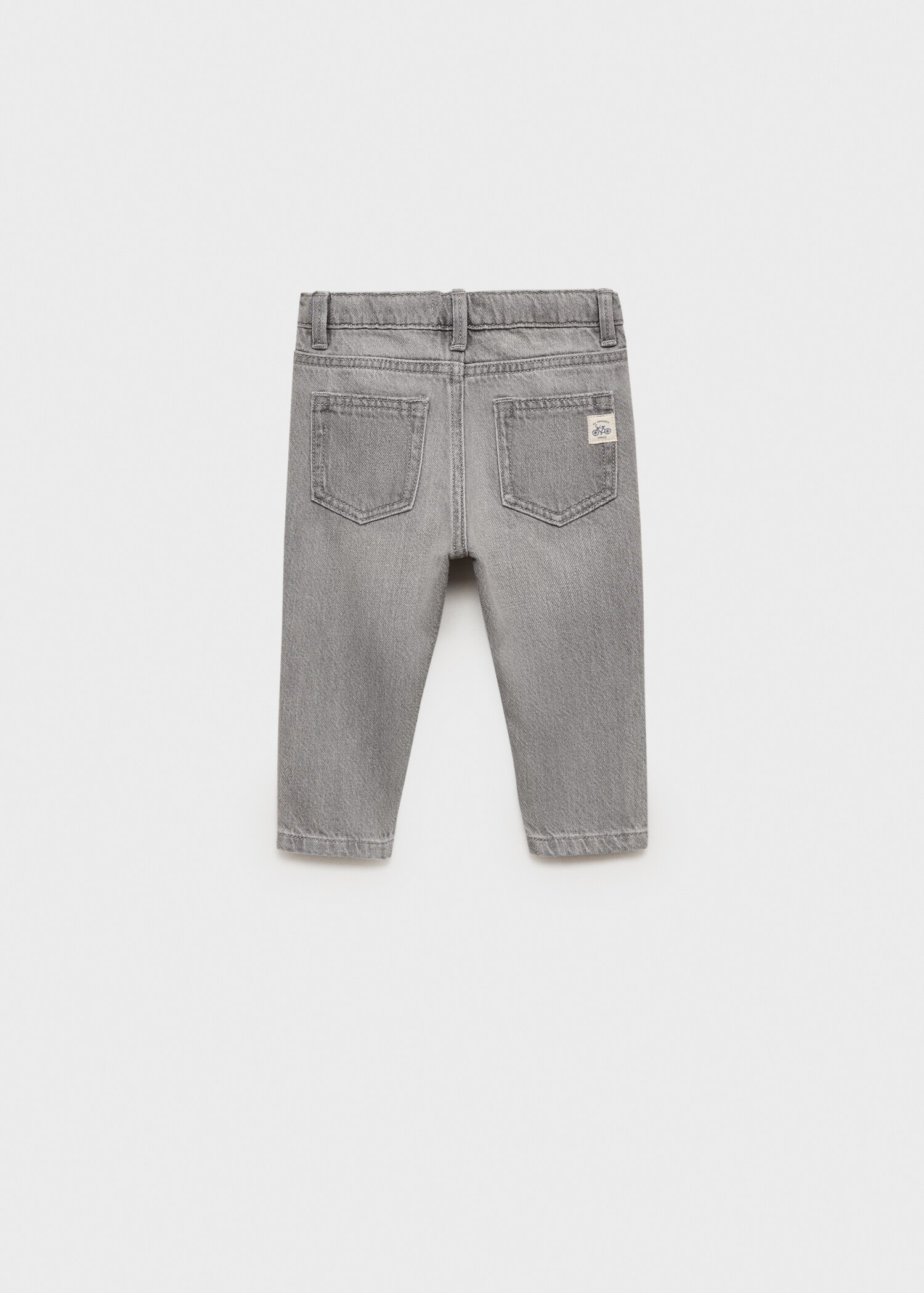 Ripped details skinny-fit jeans - Reverse of the article