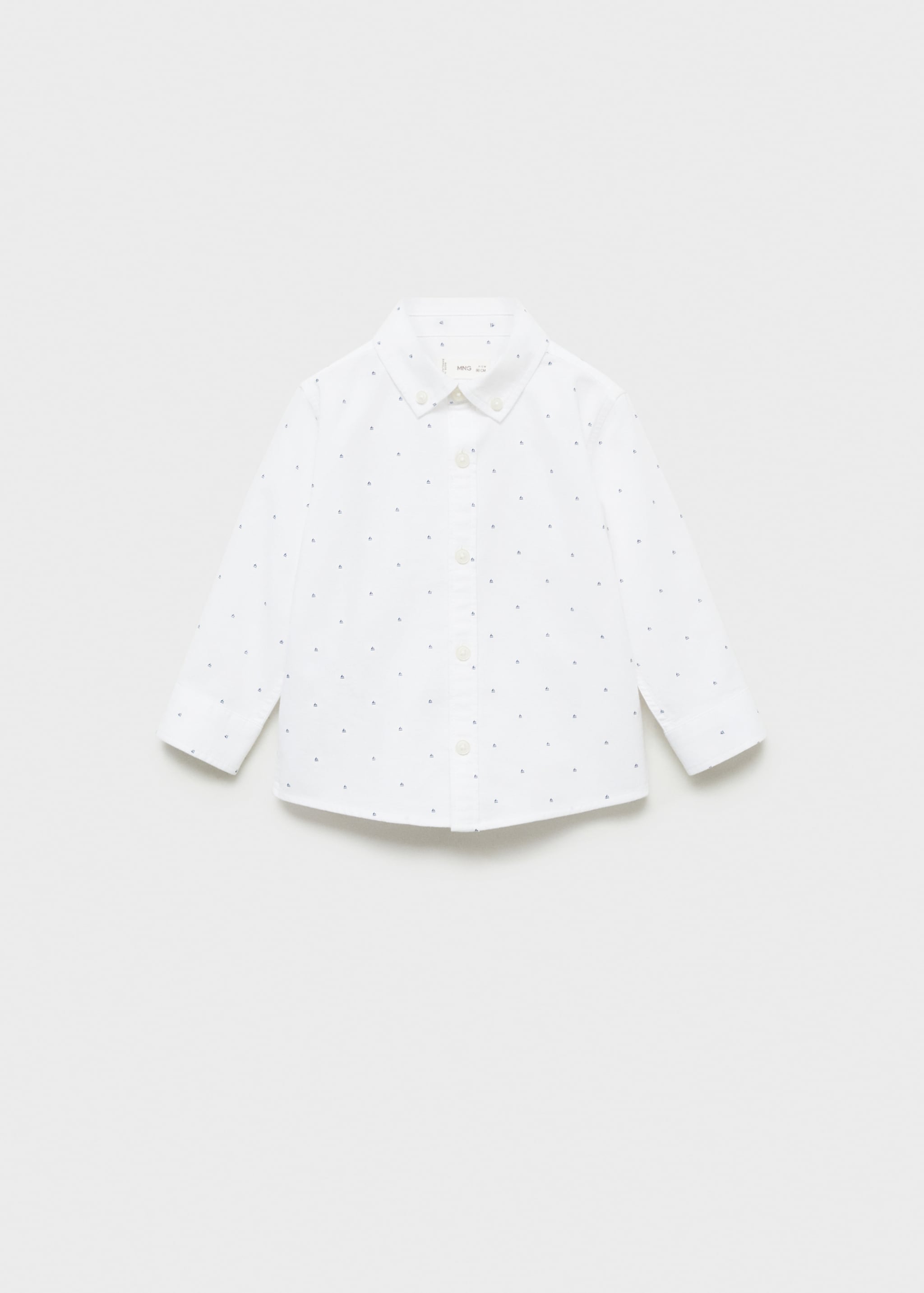 Printed Oxford shirt - Article without model