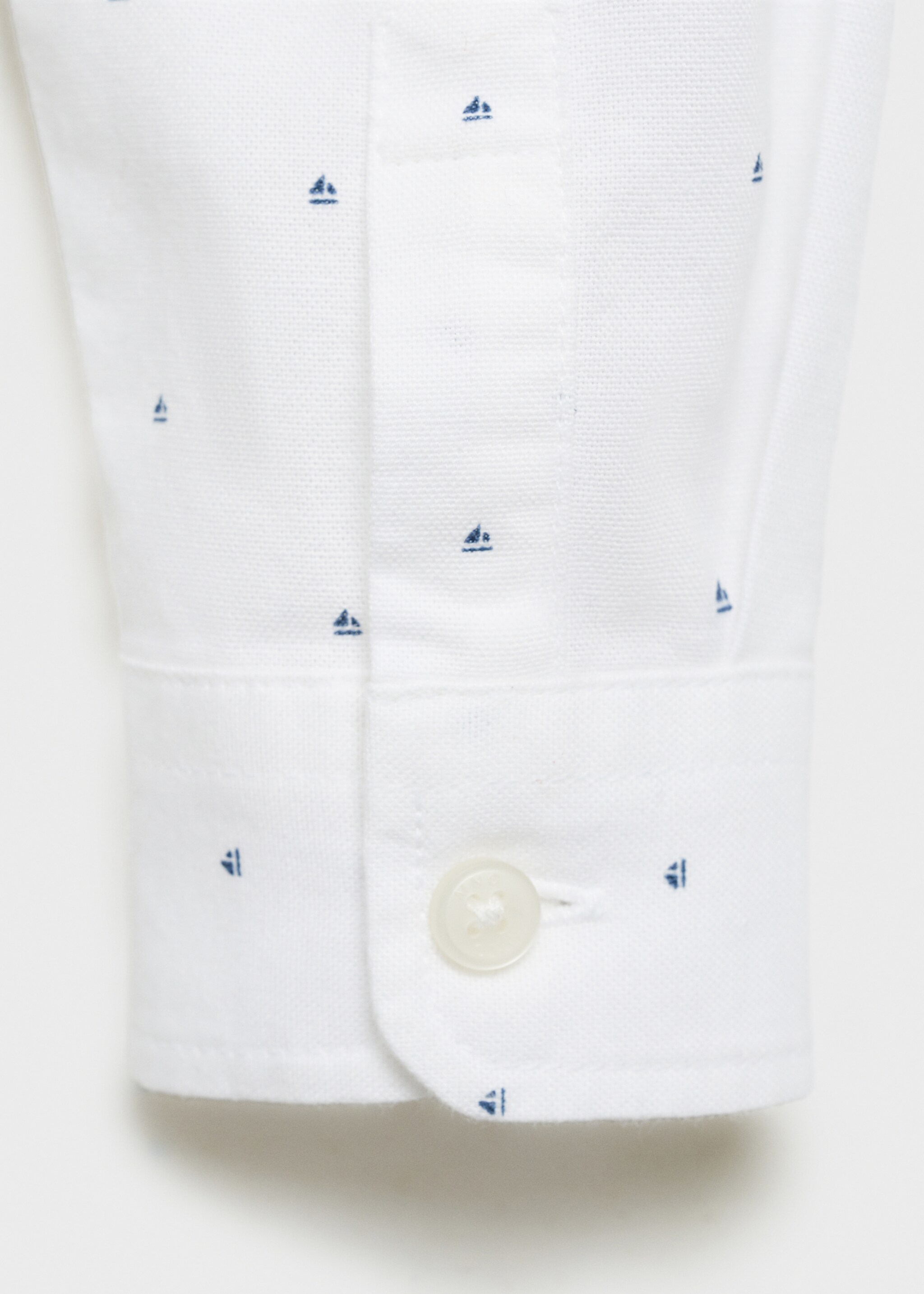 Printed Oxford shirt - Details of the article 0