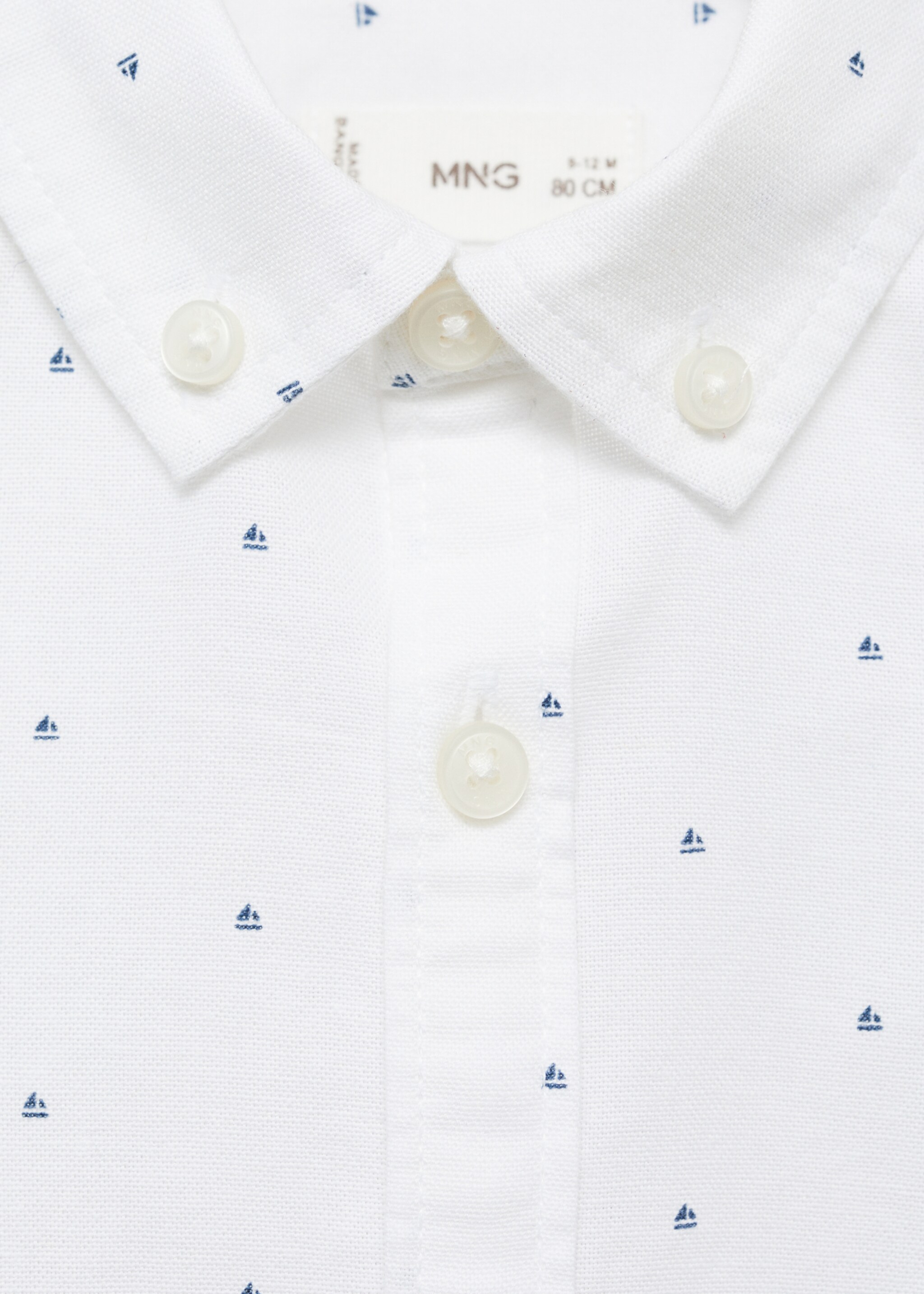 Printed Oxford shirt - Details of the article 8