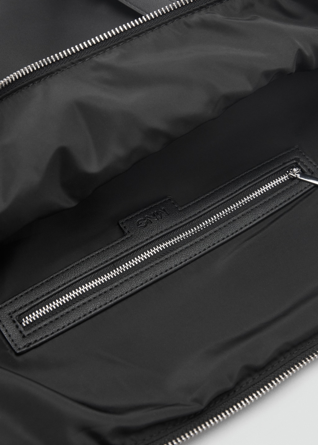 Large nylon shopper bag