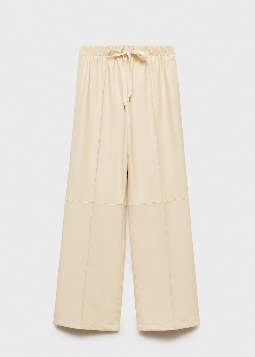 MANGO::パンツ:EU42[RESALE] Rinse-wash wide leg jeans with belt - Women | MANGO Finland