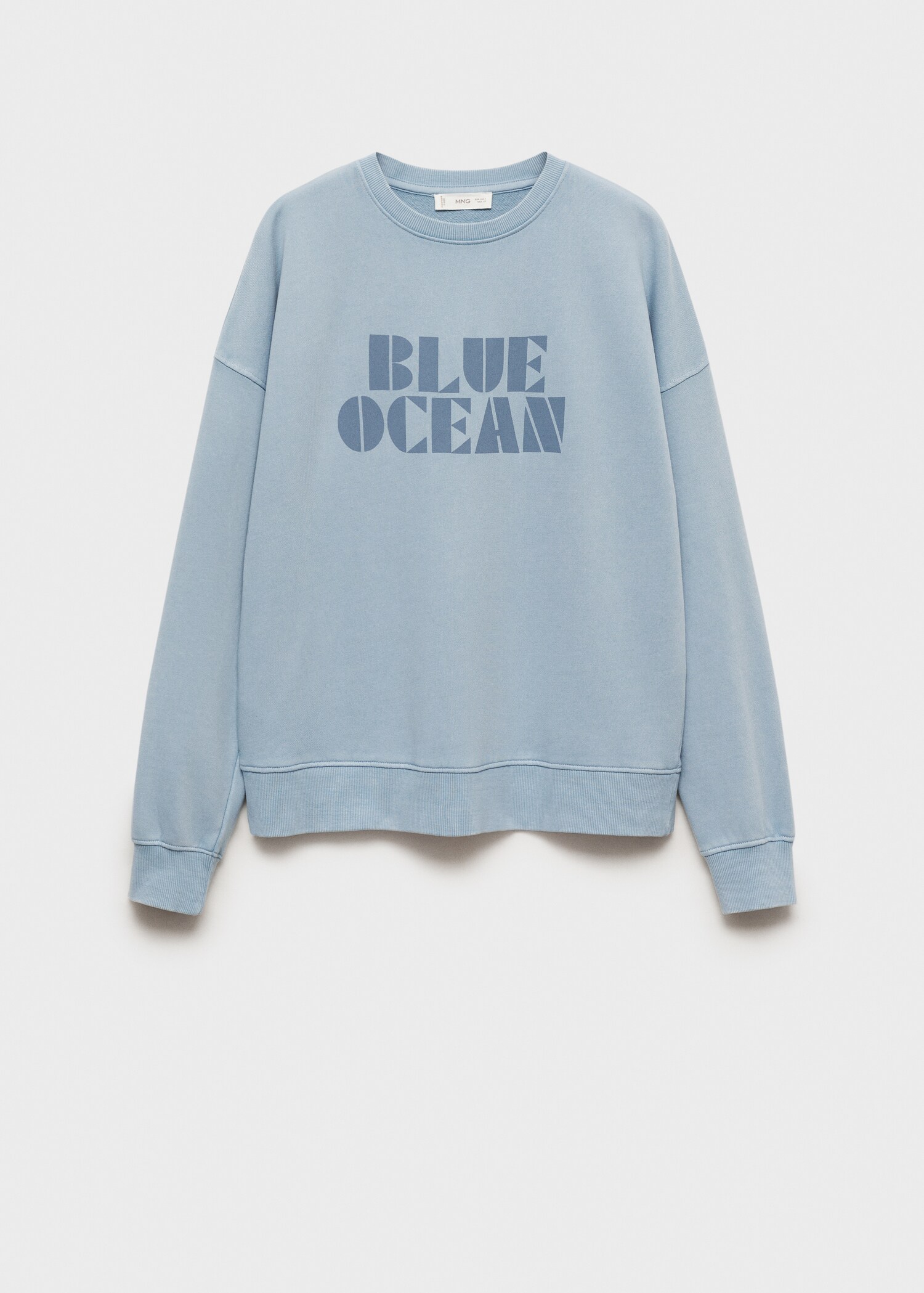 Printed cotton sweatshirt - Article without model