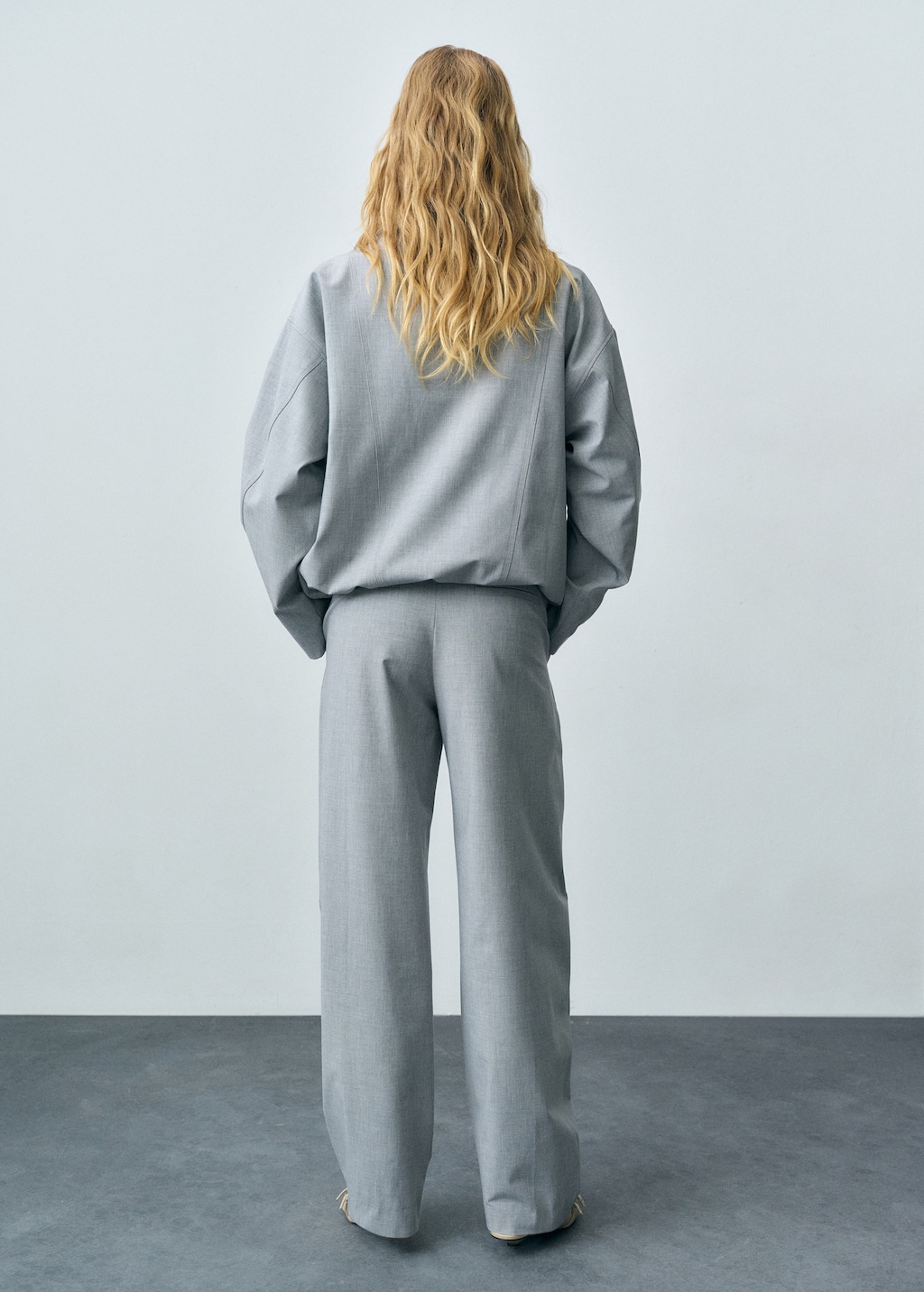 パンツ maison celon drawstring jogger pants Drawstring jogger pants - Women | MANGO USA