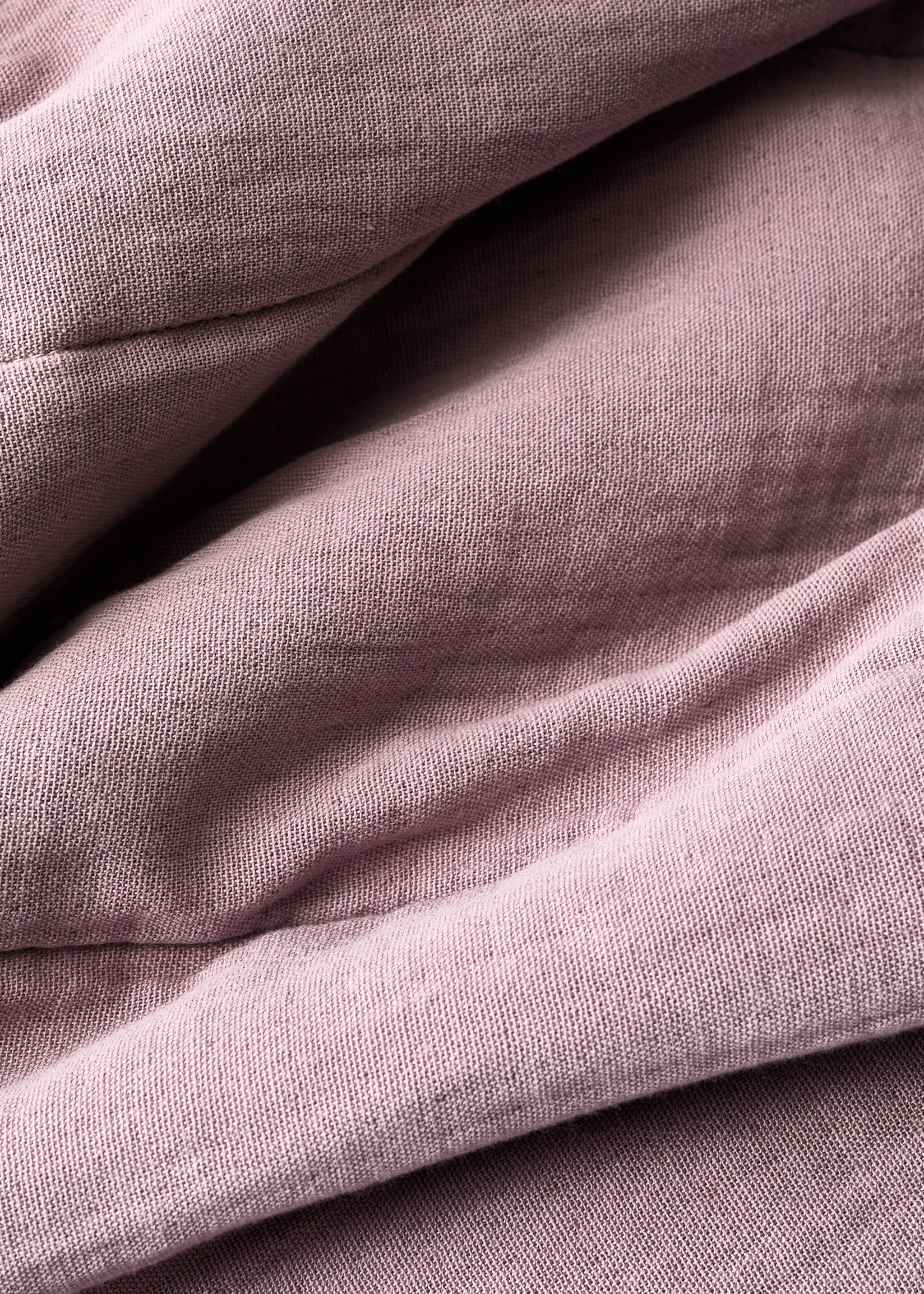 Garment-dyed gaaskatoenen sprei voor wieg - Detail van het artikel 1