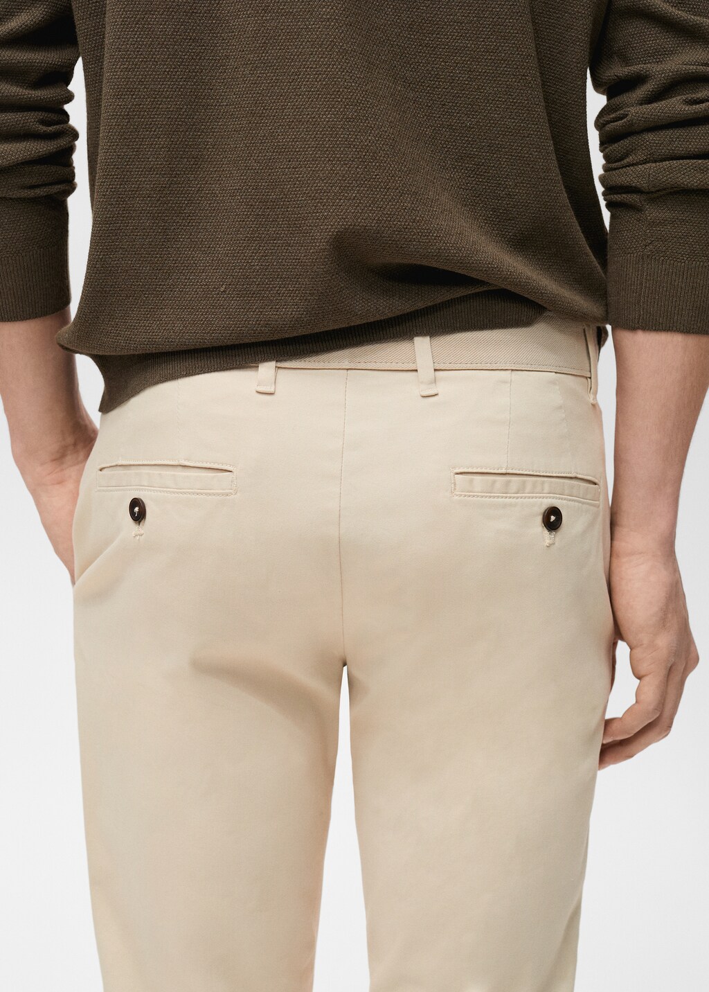 Prato cropped tapered chino pants - Men | MANGO USA Prato cropped tapered chino pants - Men | MANGO USA