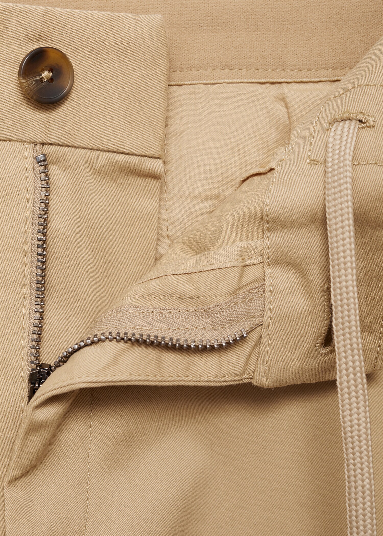 Prato cropped tapered chino trousers - Details of the article 8