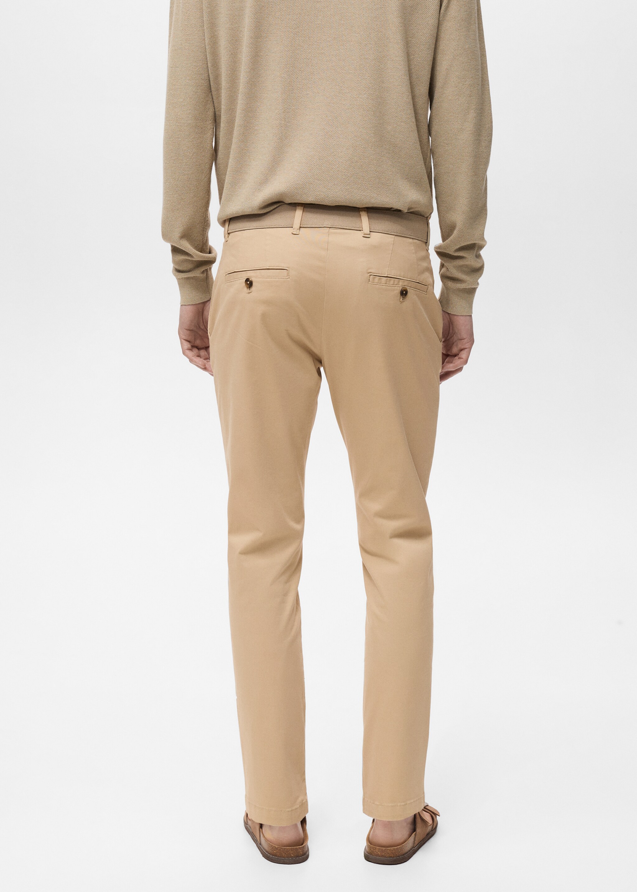 Pantalon Prato chino cropped tapered - Verso de l’article
