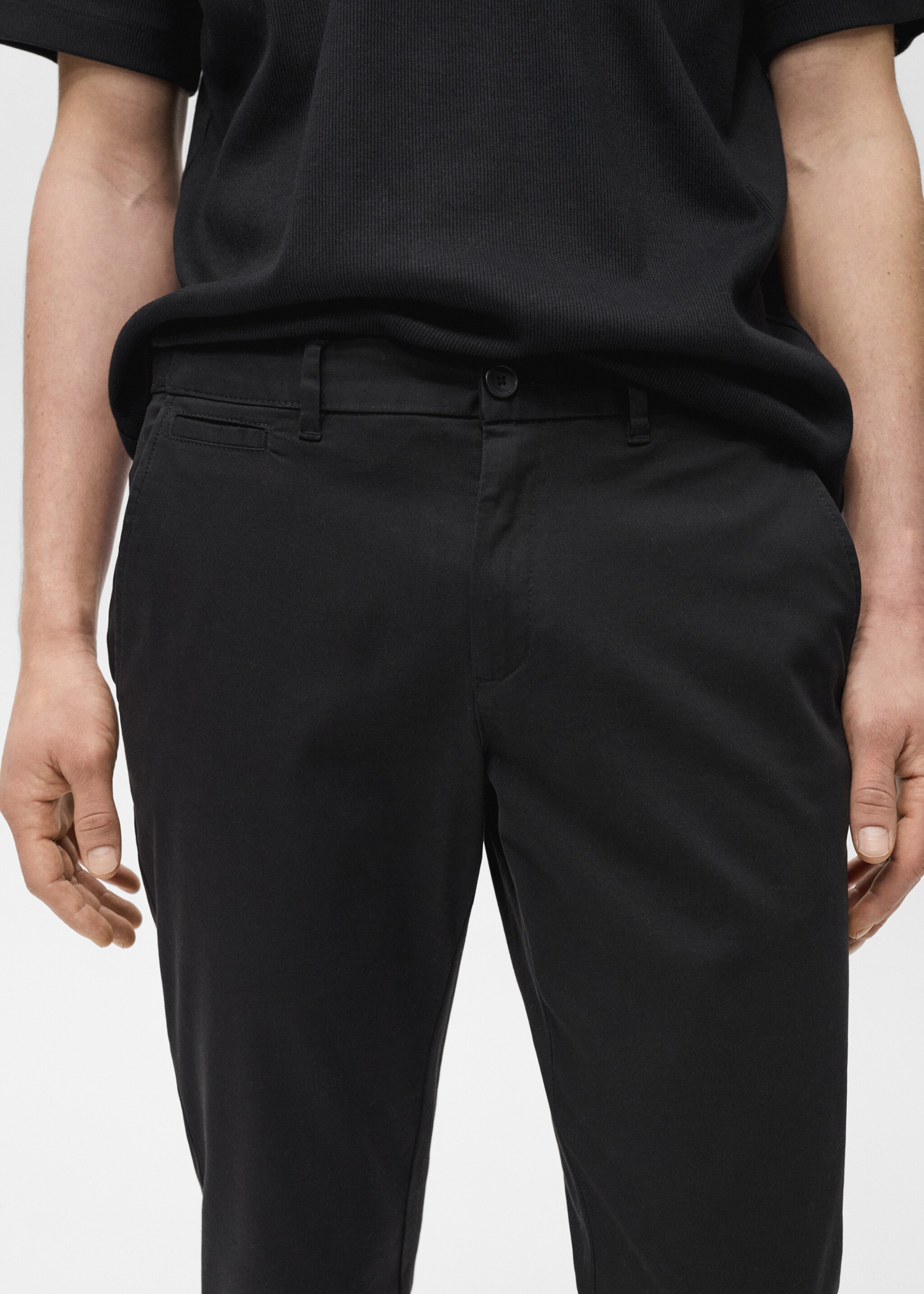 Pantalon Prato chino cropped tapered - Détail de l'article 1