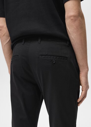 TORIN OPIFICIO Mens Green Stretch, Tapered, Classic Fit Chino Pants main image 1