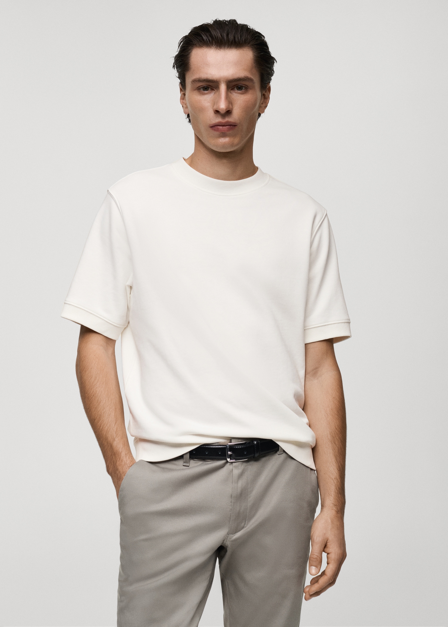 Regular-fit cotton t-shirt
