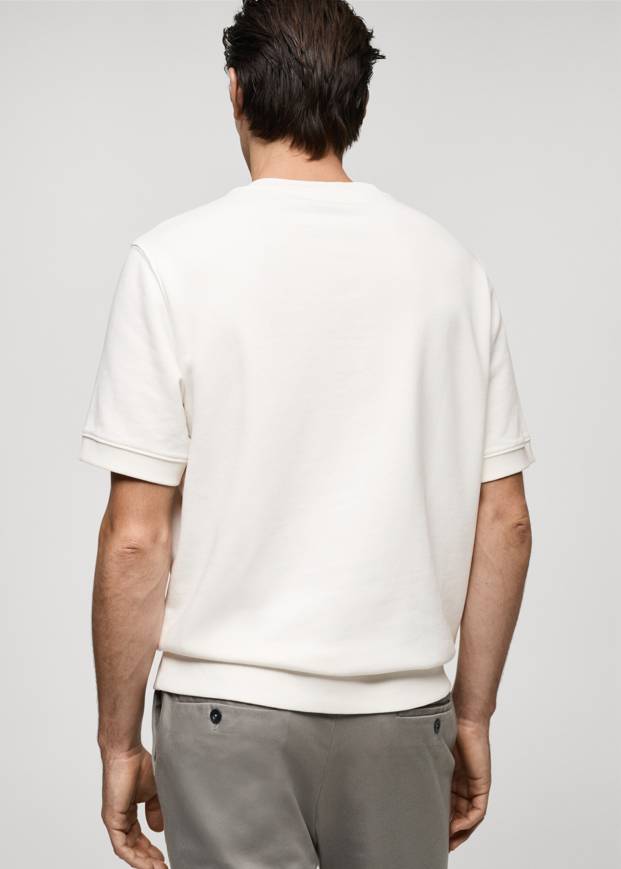 T-shirt coton regular-fit - Verso de l’article