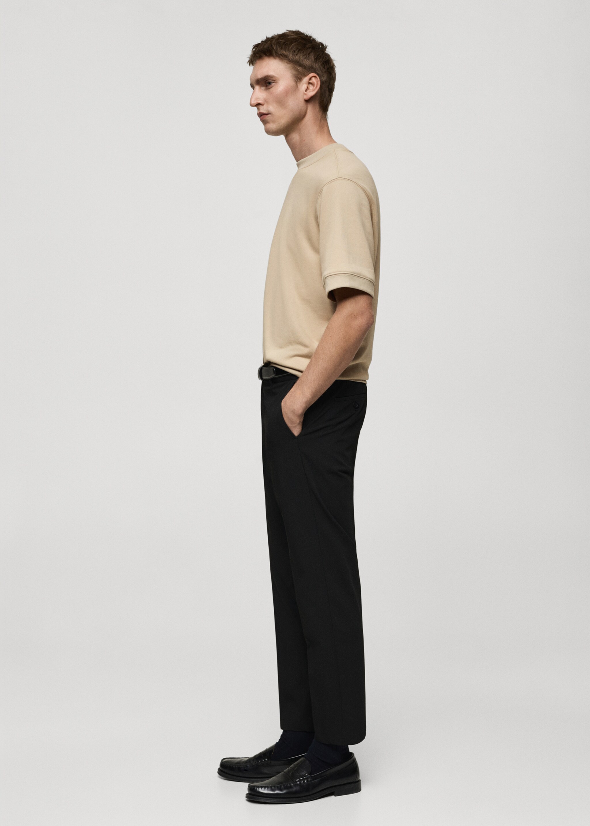 Regular-fit cotton t-shirt - Details of the article 2