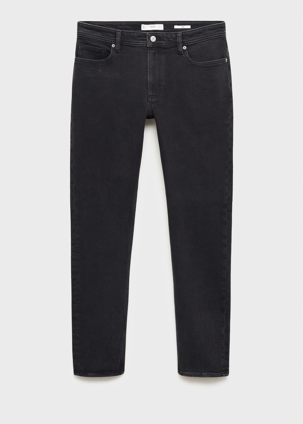 ナーオ！マンゴー＆N C-1 Jan slim-fit faded dark-wash jeans - Men | MANGO USA