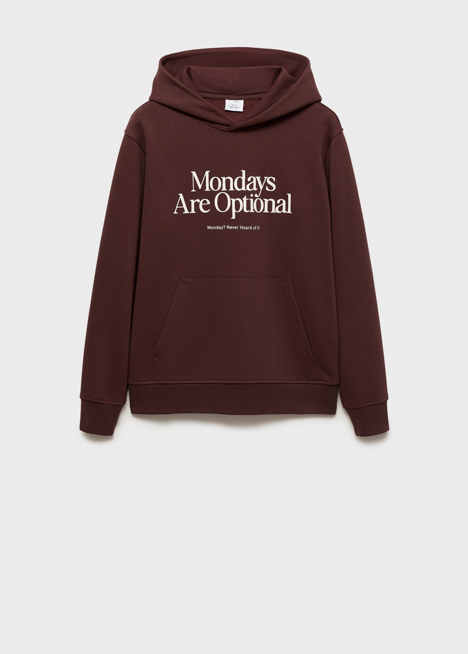 Gemustertes Baumwoll-Sweatshirt - Artikel ohne Model