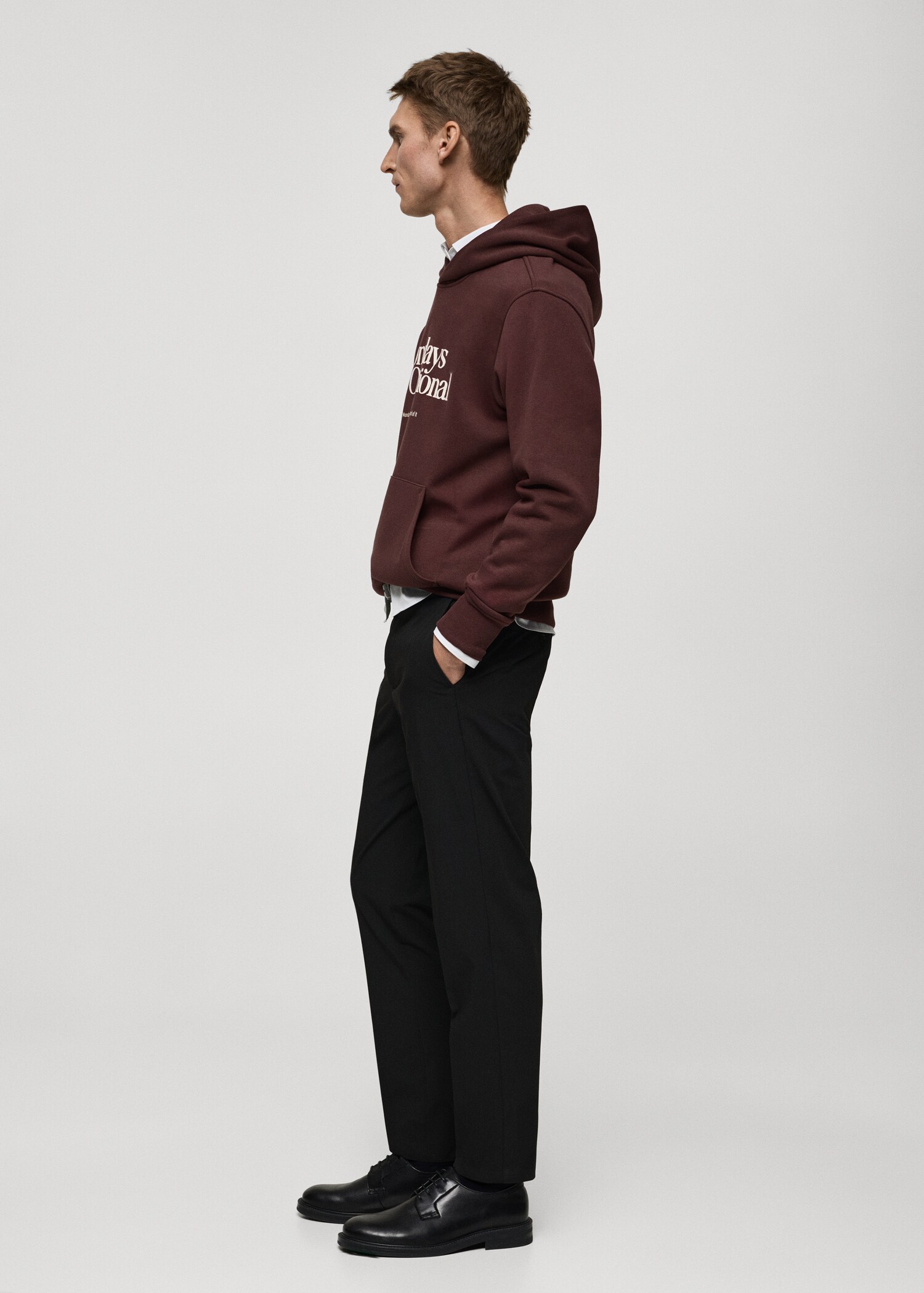 Gemustertes Baumwoll-Sweatshirt - Detail des Artikels 2