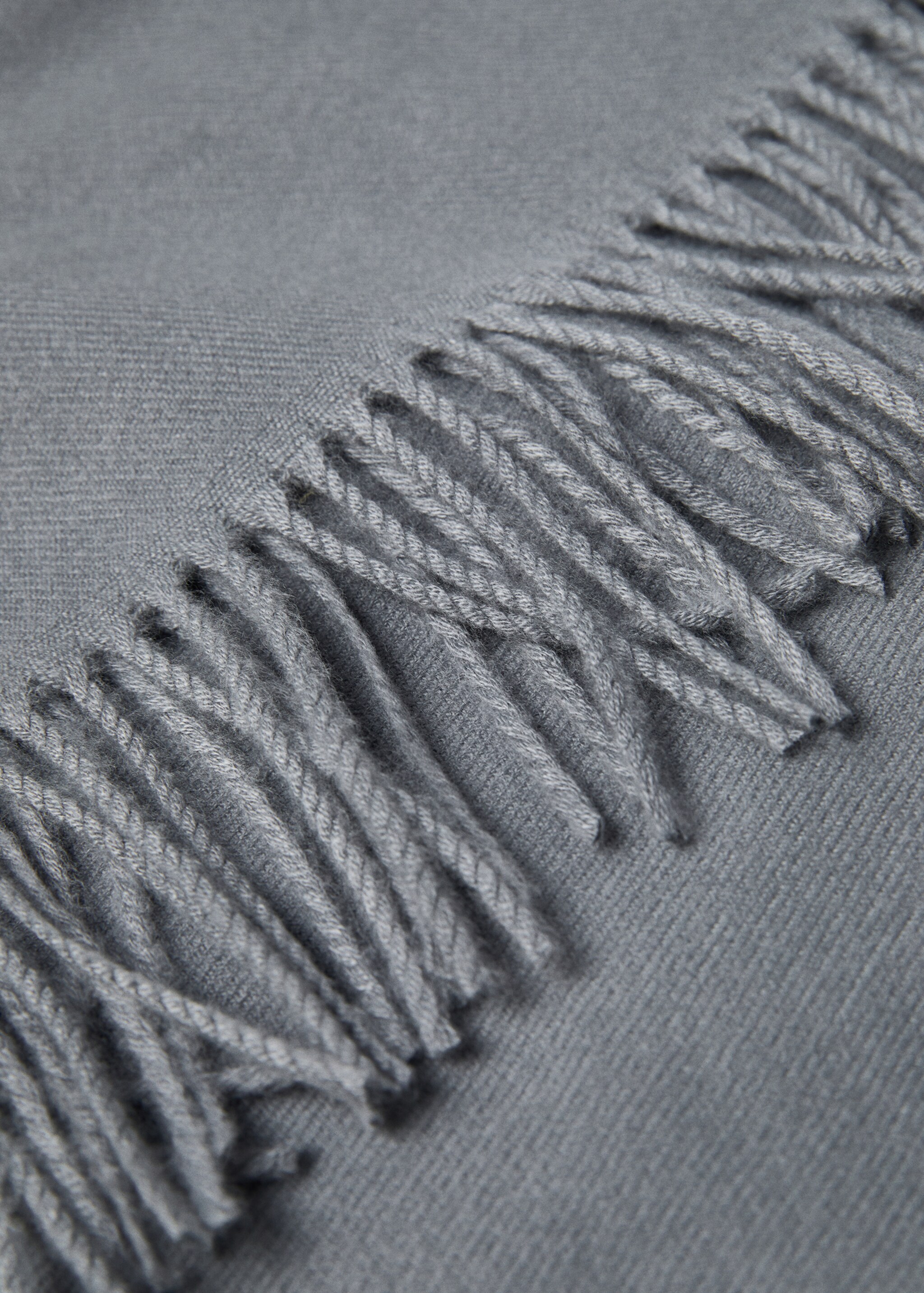 Blanket with fringe detail - Details of the article 2