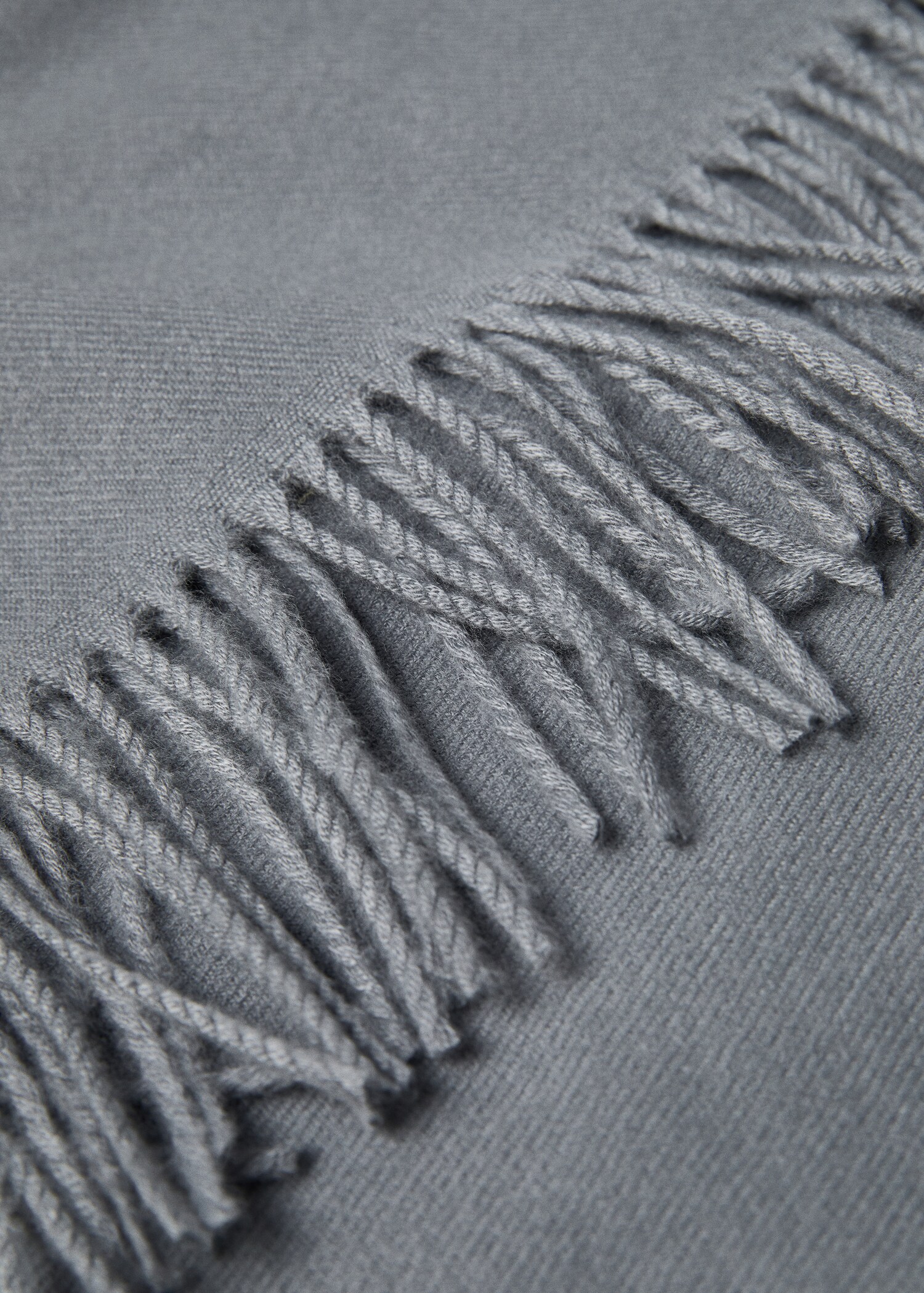 Blanket with fringe detail - Details of the article 2