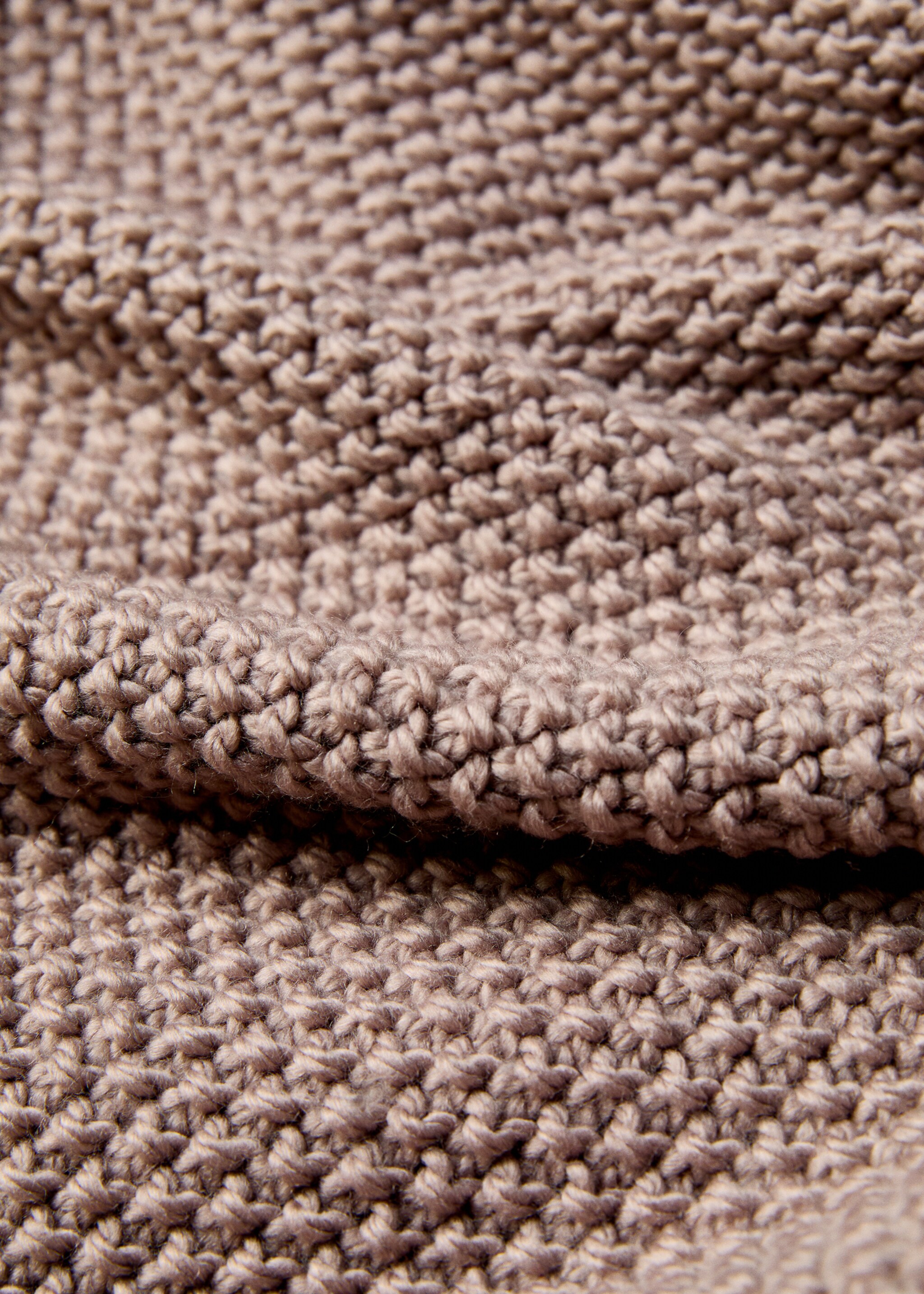 Blanket design knitted - Details of the article 1